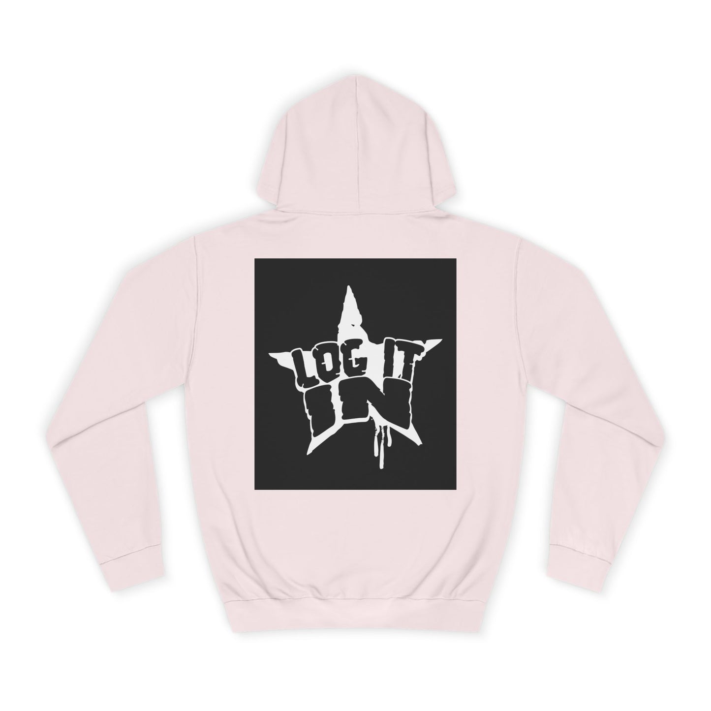 Unisex Log it in Hoodie, Trendy Hooded Sweatshirt, Spirit Wear, Casual Streetwear, Gift