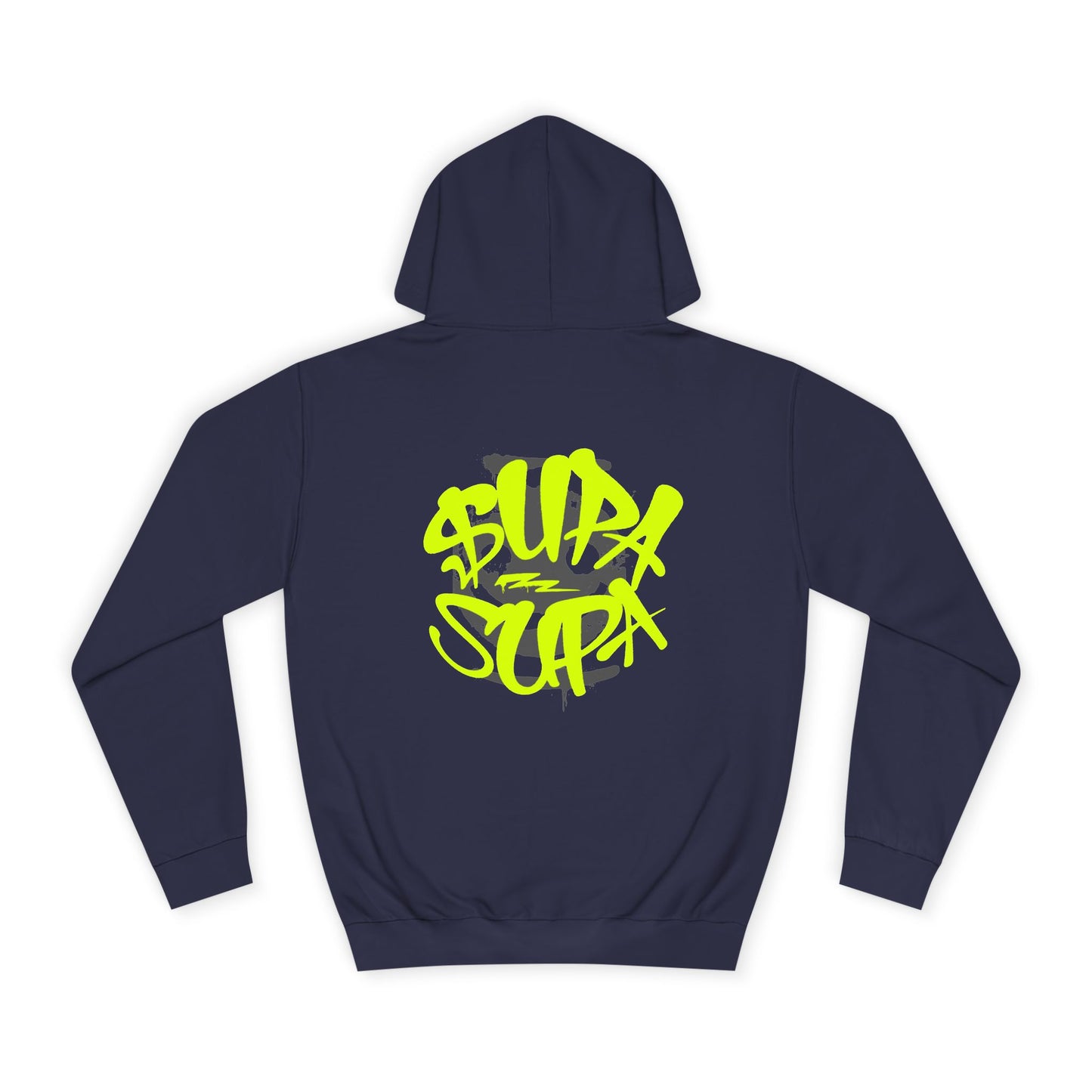 Trendy Unisex Supa Supa Hoodie, Casual Streetwear, Gift for Any one, Urban Fashion, Bright Graphic Design