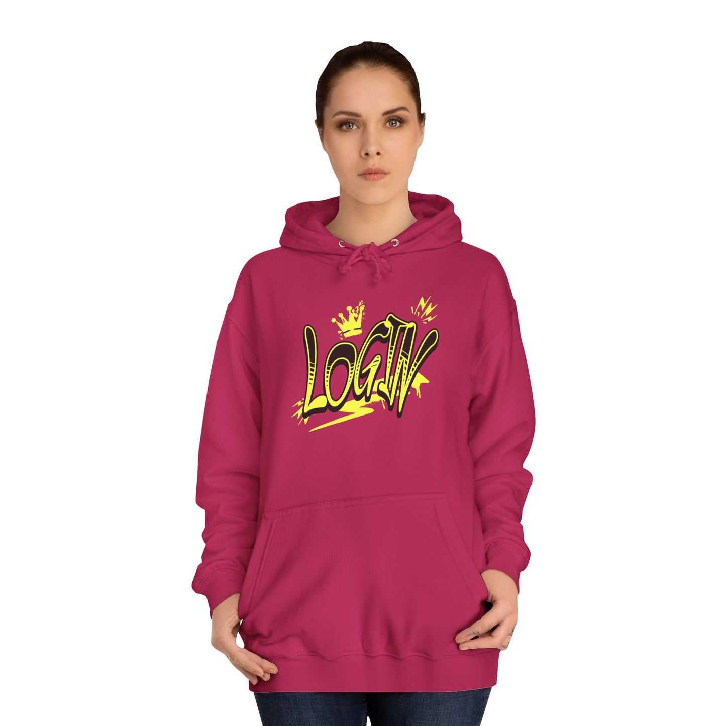 Unisex Hoodie - Bold 'LOGIN' Graphic