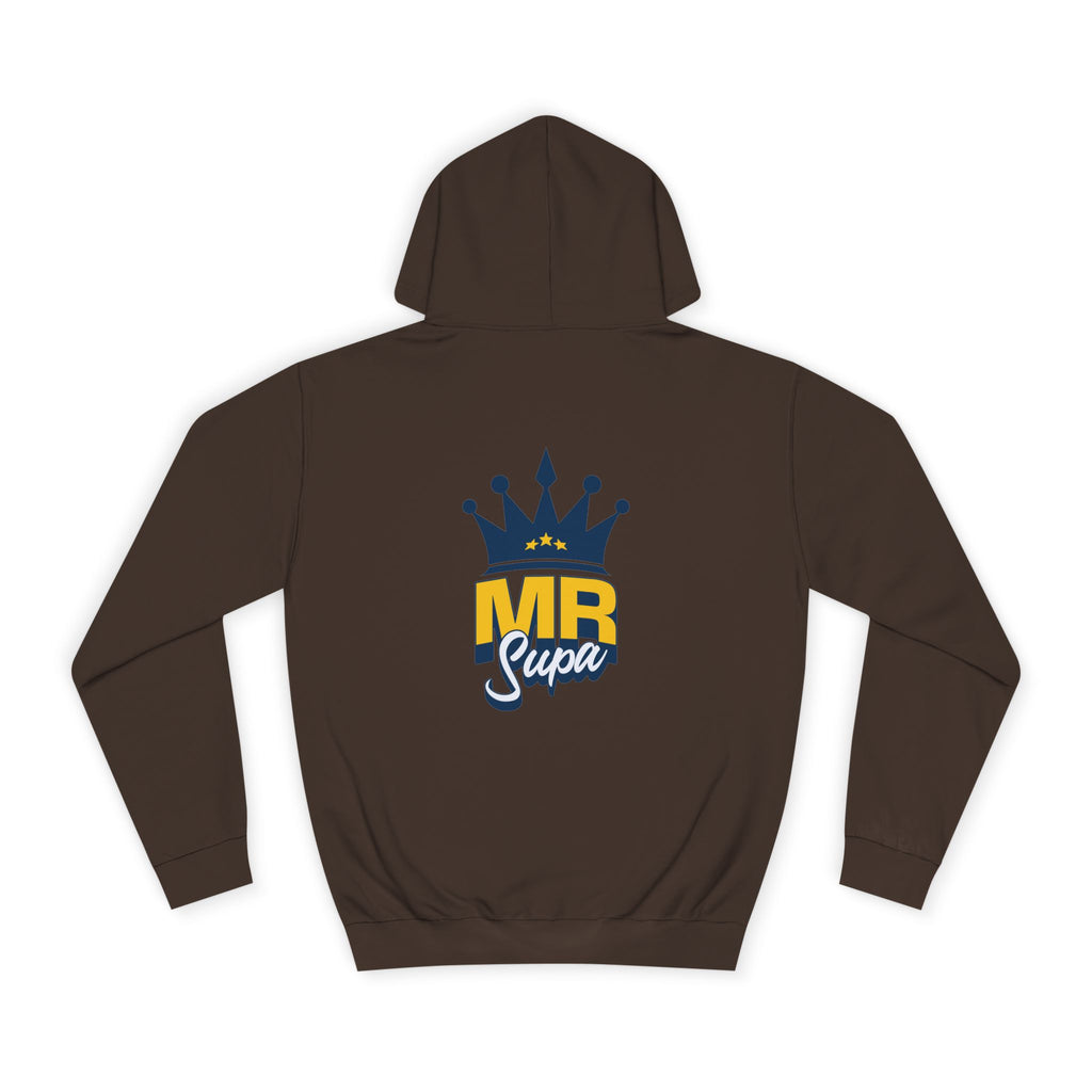 Crowned Unisex Mr Supa Hoodie - Stylish, Comfortable, Perfect for Any One, Athletes, Trendy Gift, Events, Everyday Wear