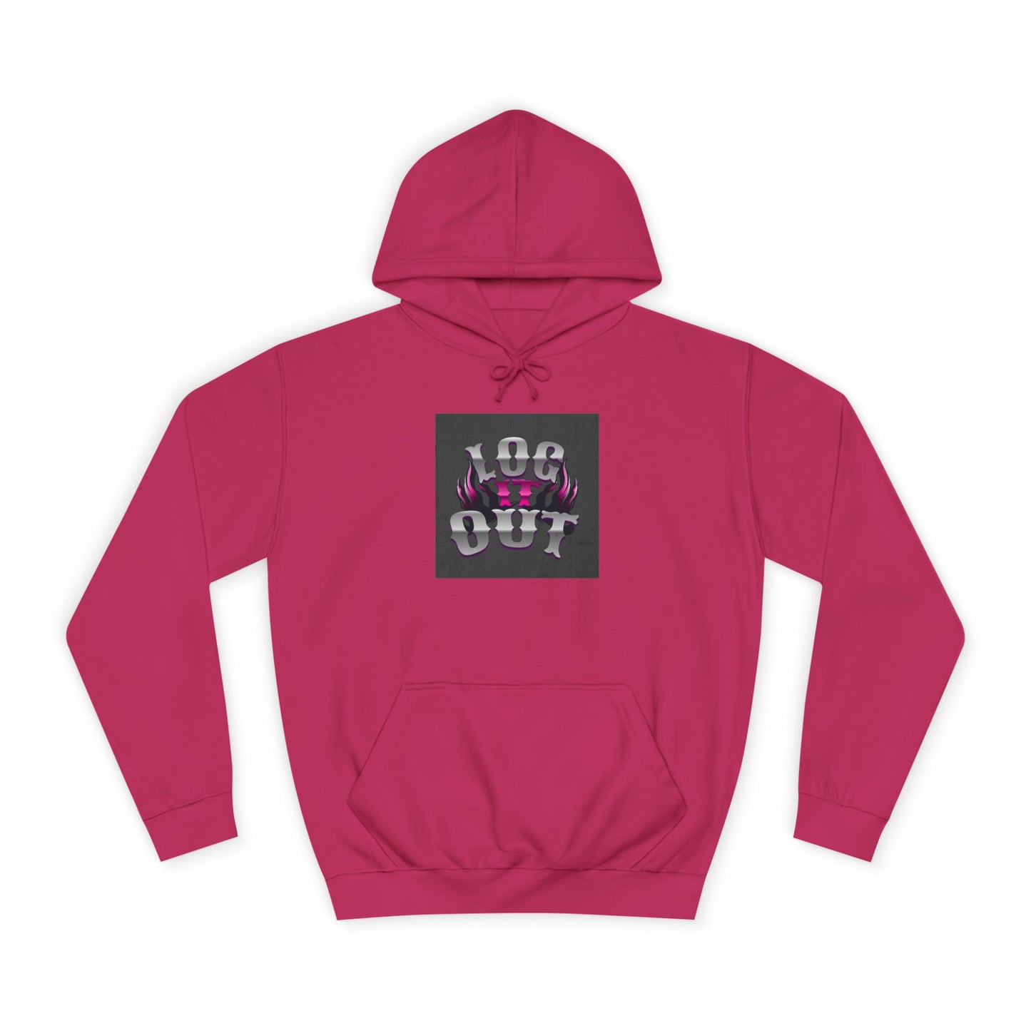 Cool Unisex Log it out Hoodie, Perfect for Any one, Trendy Custom Apparel, Casual Wear, Gift, Streetwear Style