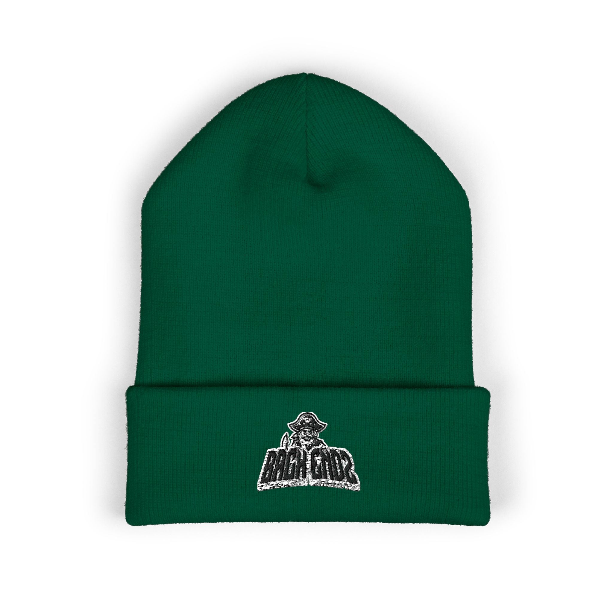 Embroidered 'Back Endz' Classic Cuffed Beanie — Cozy Streetwear Winter Hat