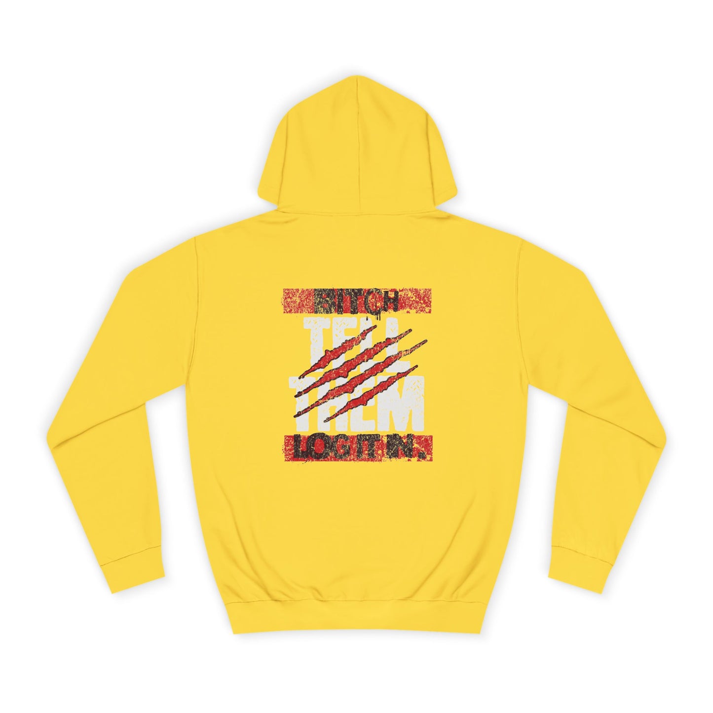 Unisex 'TELL THEM LOG IT IN' Hoodie with Graphic Design, Cozy Sweatshirt, Trendy Apparel,Gift, Casual Wear, Perfect for Trendy Life