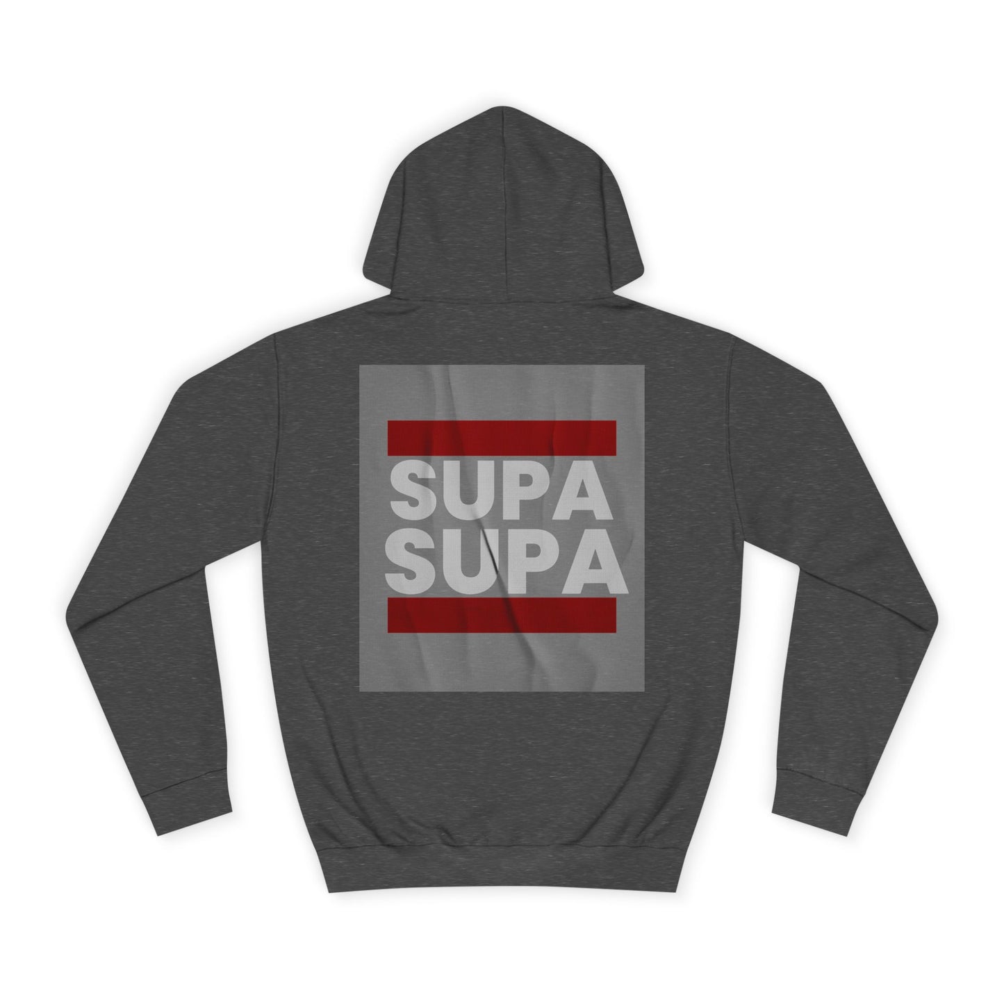 Unisex Hoodie with 'SUPA SUPA' Design, Cool Casual Wear, Perfect, Gifts for Graduates, Cozy Layering
