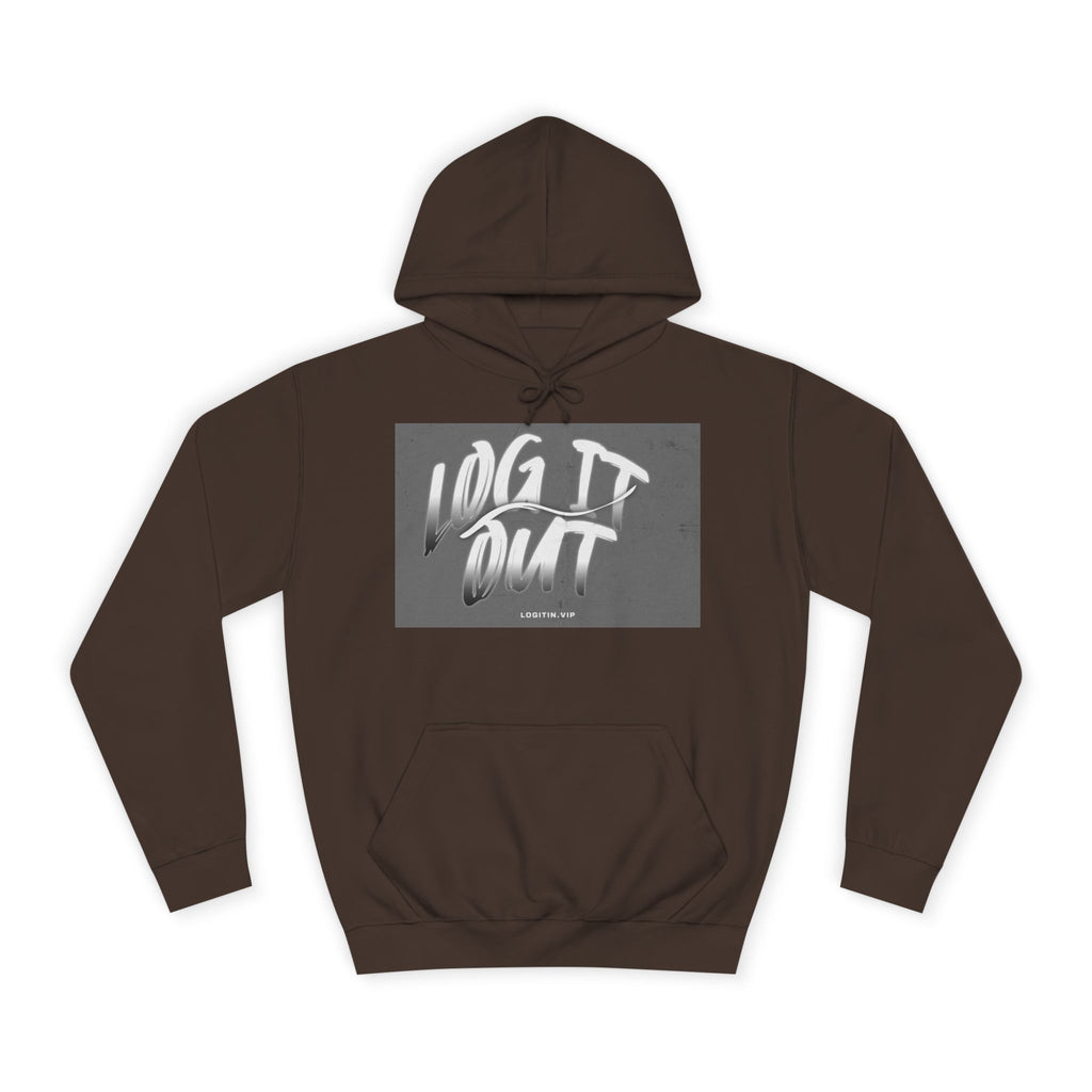 Stylish Unisex log it out Hoodie | Casual Wear, Trendy Design, Perfect Gift, Daily Comfort, College Apparel
