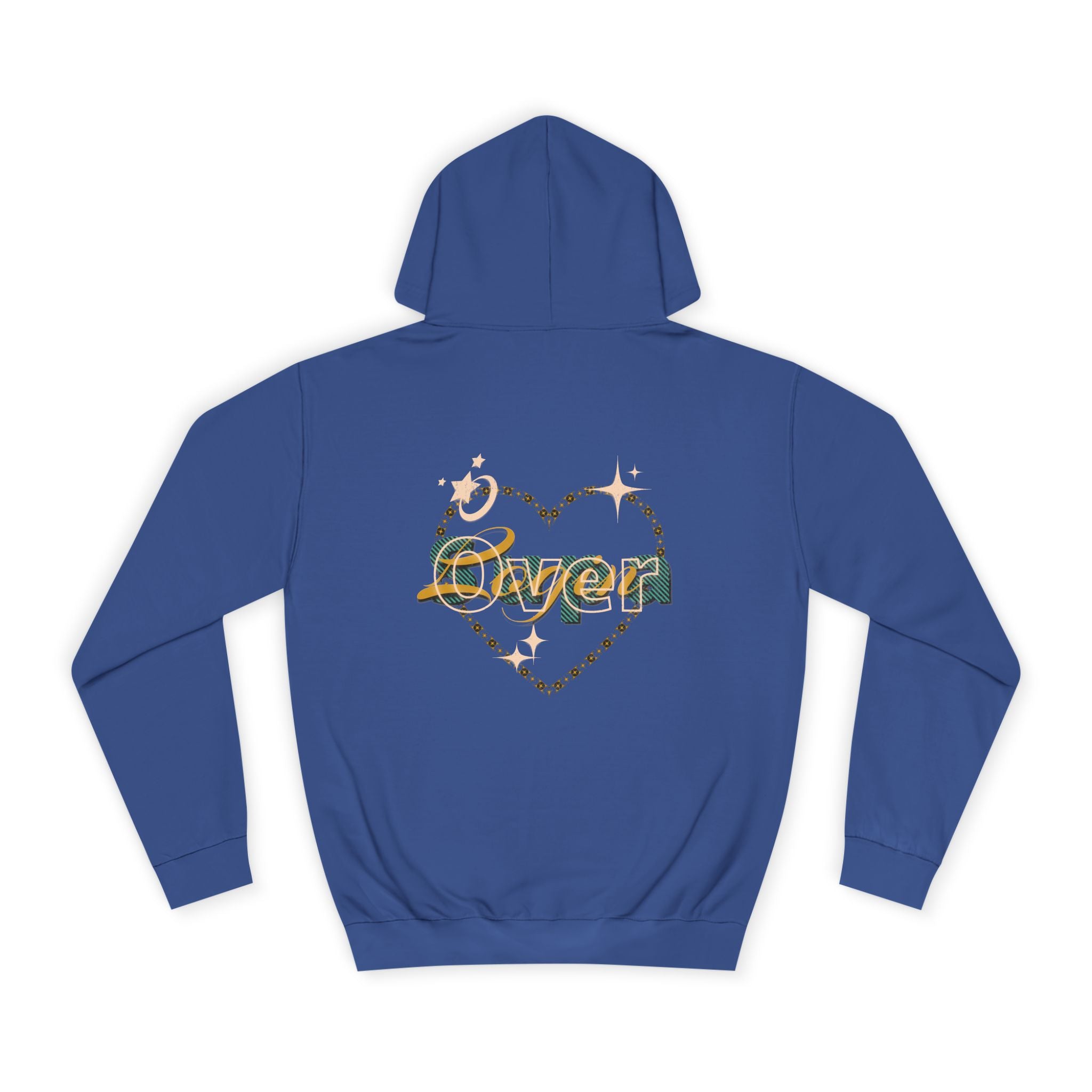 Charming Heart Hoodie with Floral Design, Unisex Casual Sweatshirt, Trendy Gift, Relaxed Wear, Unique Apparel