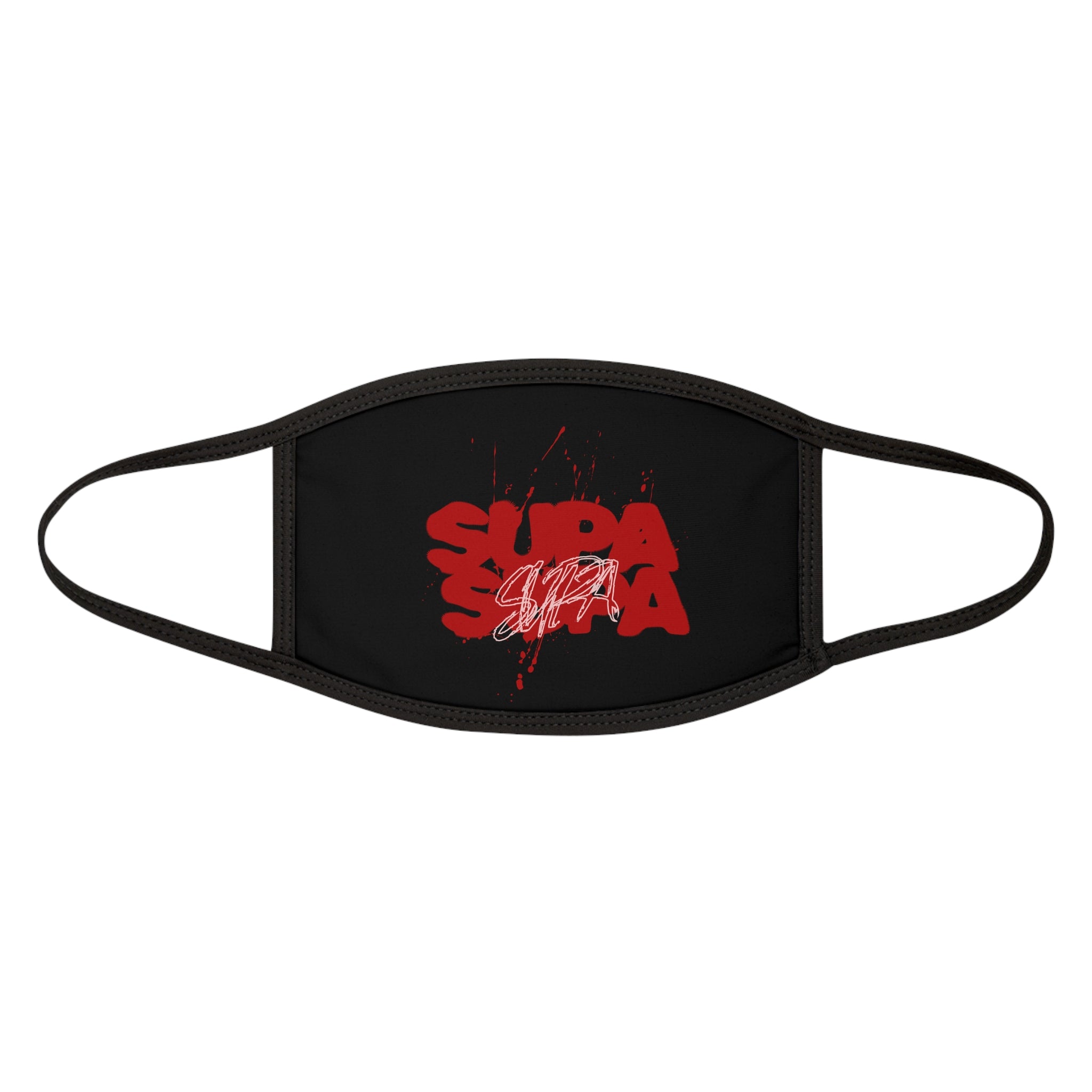 Supa Supa Red Graffiti Face Mask