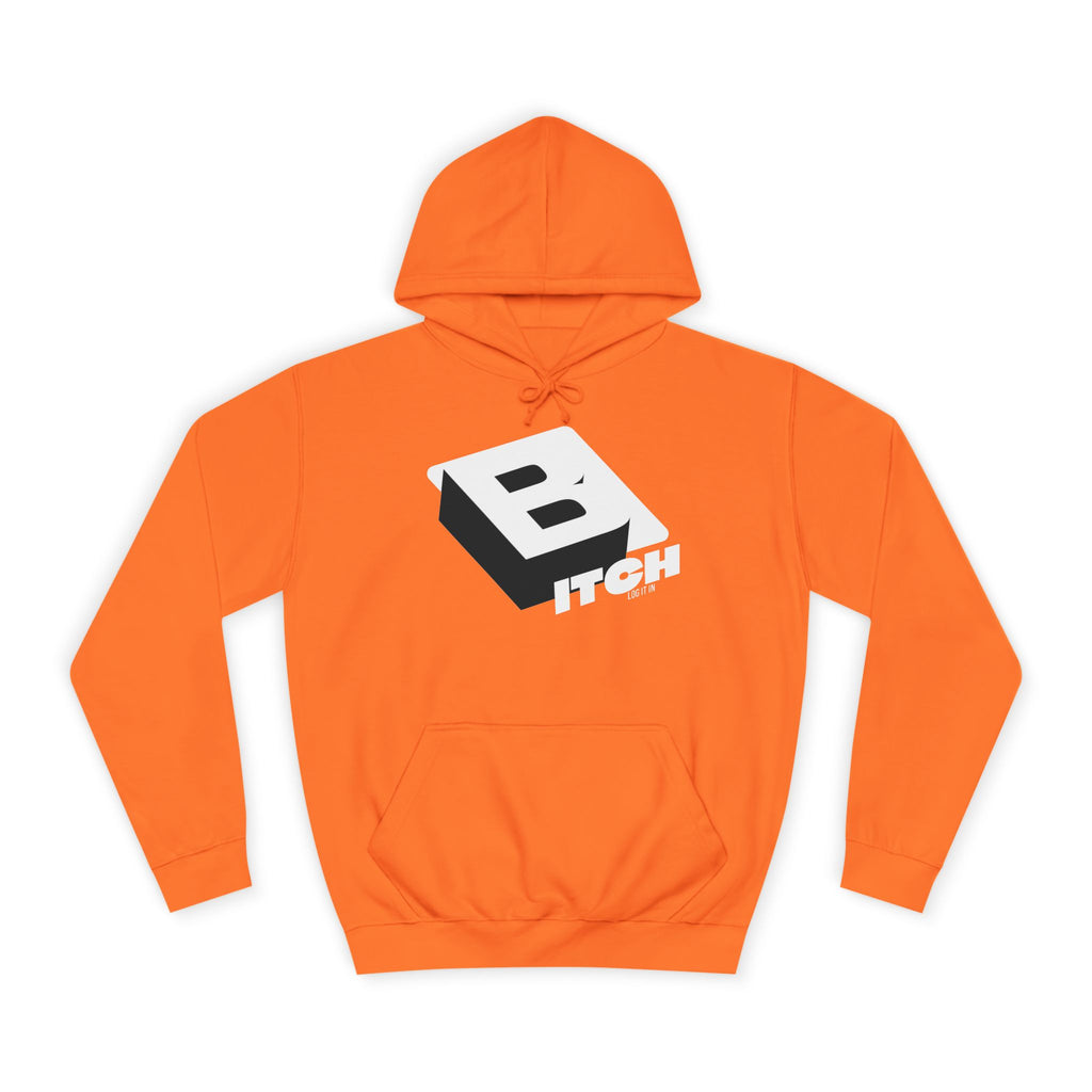 Unisex Hoodie with Bold Logo Design