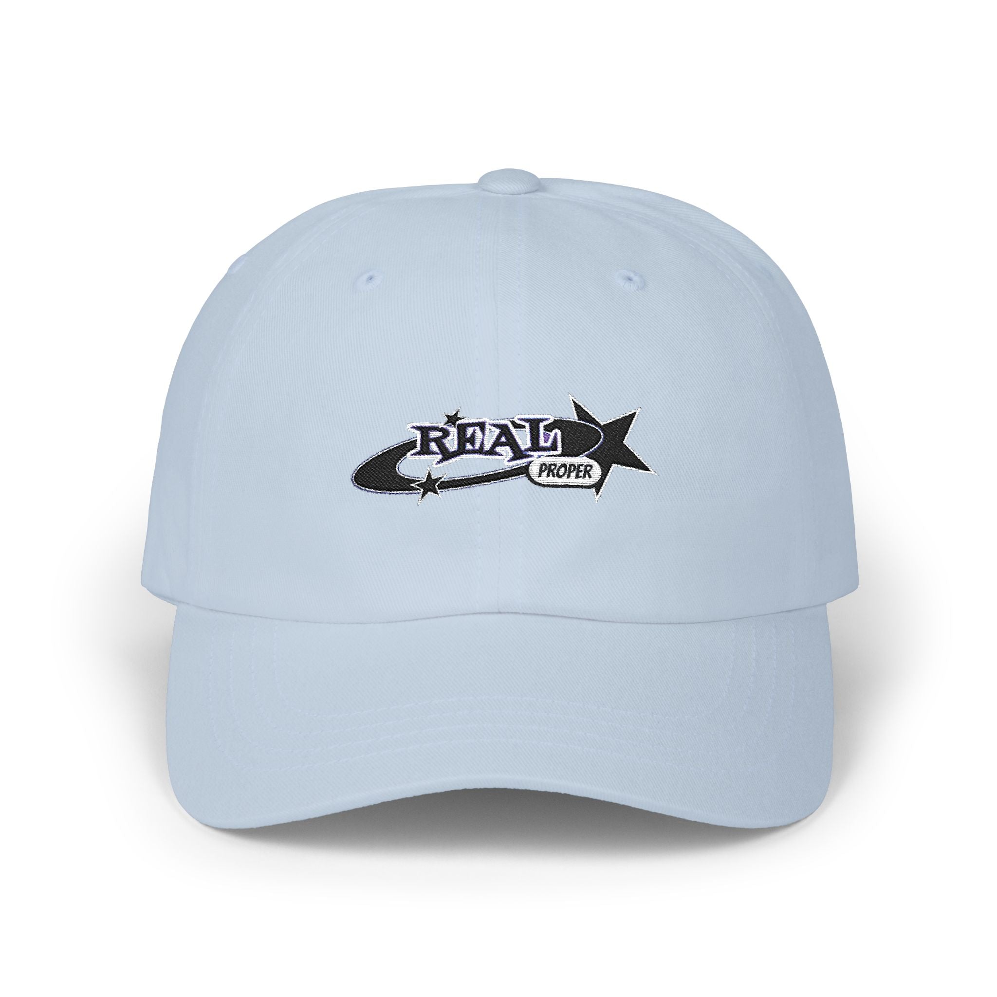 Cap — "REAL PROPER" Star Embroidered Casual Hat
