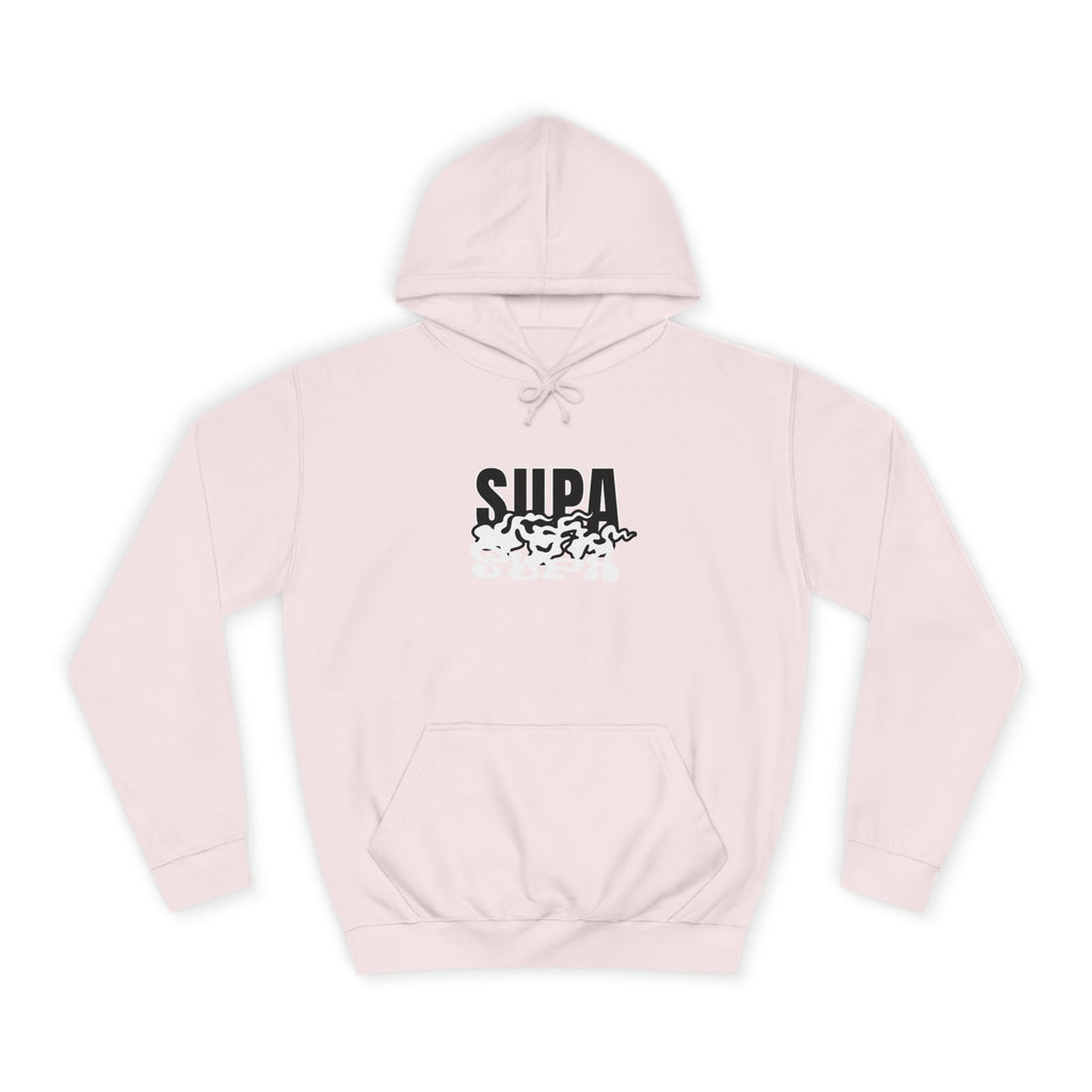 Trendy Unisex Hoodie with 'SUPA' Design | Casual Wear, Apparel, Street Style, Gift, Cozy Fashion