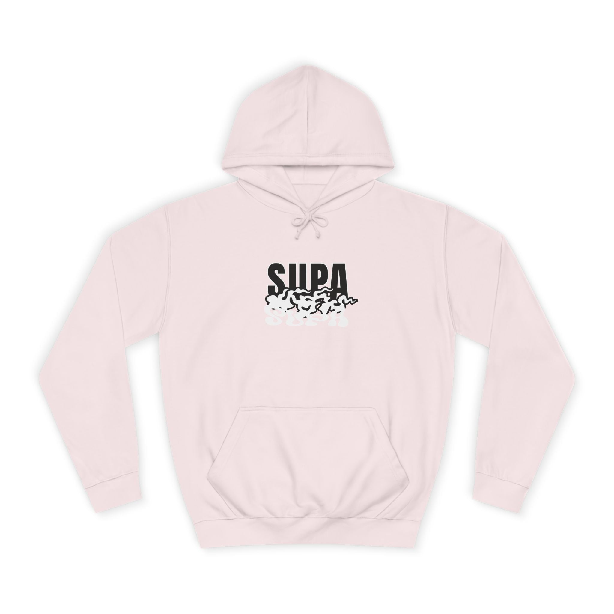 Trendy Unisex Hoodie with 'SUPA' Design | Casual Wear, Apparel, Street Style, Gift, Cozy Fashion