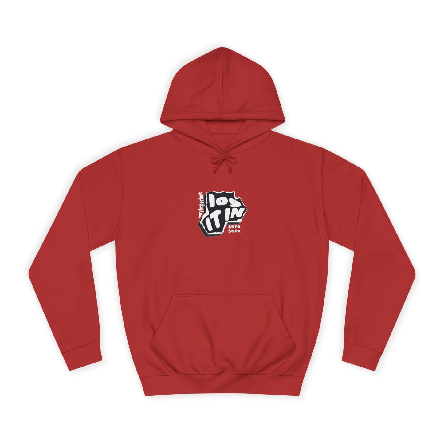 Unisex Log it in Hoodie with Graphic Design, Casual Wear, Trendy Apparel, perfect gift, Streetwear Style