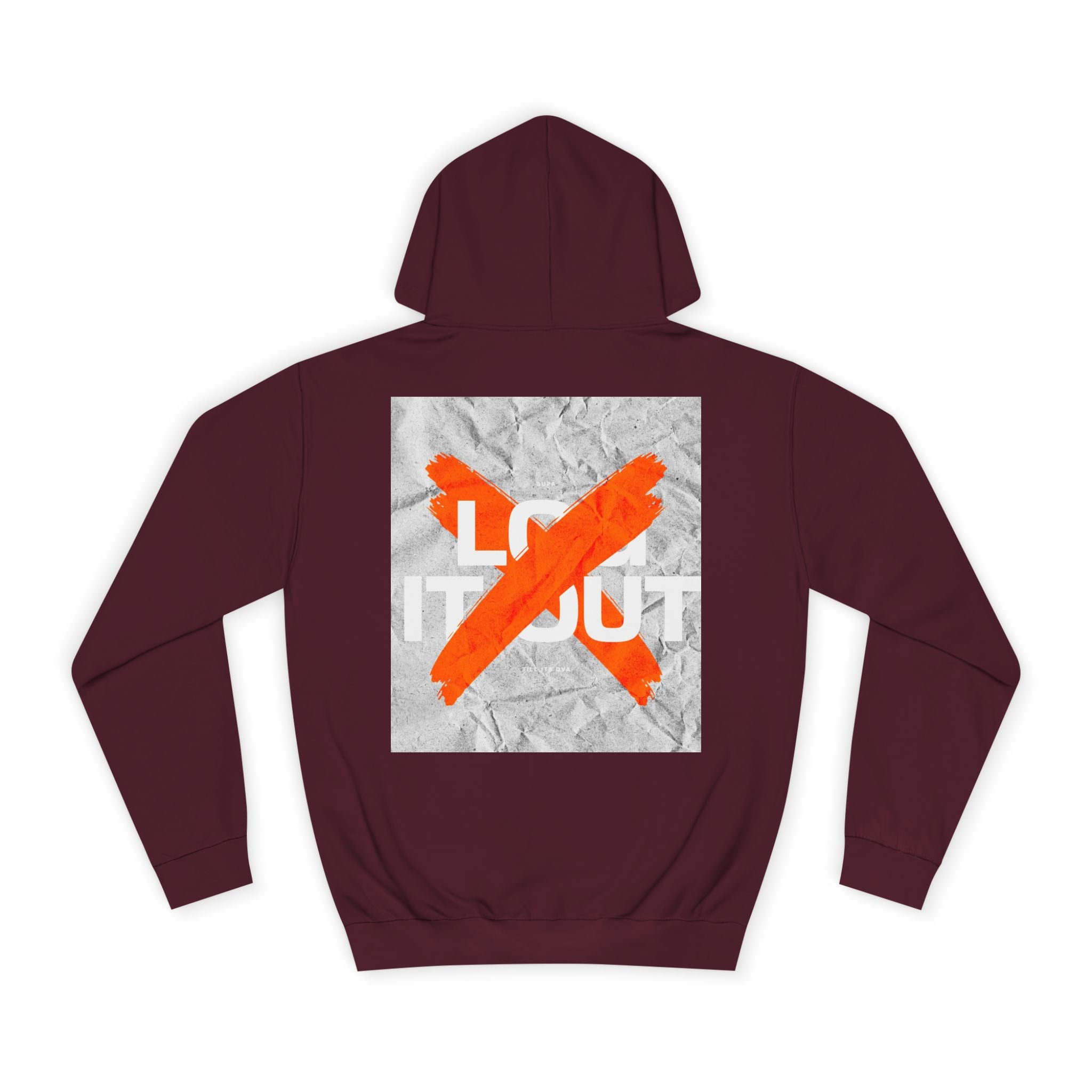 Trendy Unisex Hoodie - Stylish Graphic Sweatshirt, Casual Wear, Gifts, and Everyday Comfort - 'Log it Out' Design