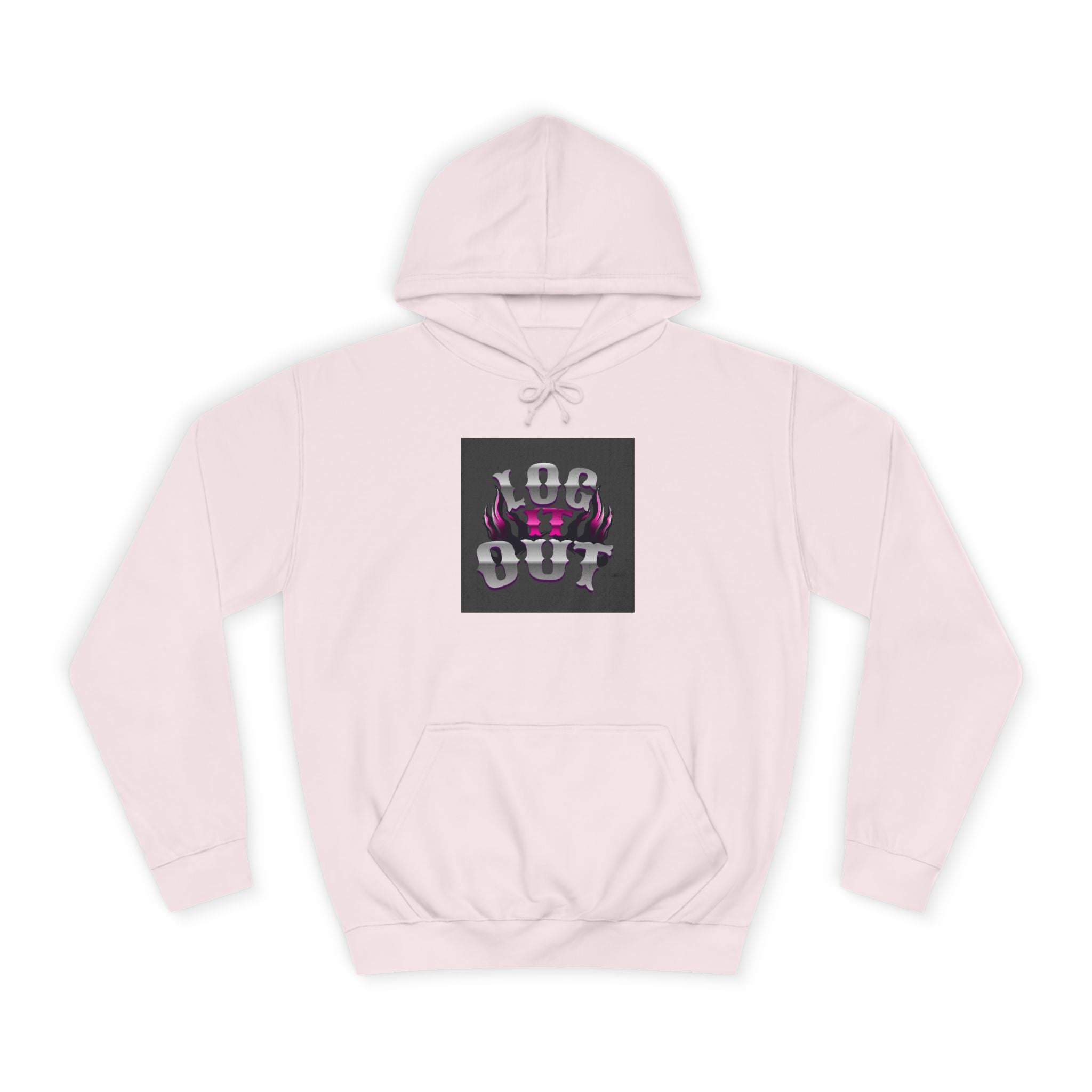 Cool Unisex Log it out Hoodie, Perfect for Any one, Trendy Custom Apparel, Casual Wear, Gift, Streetwear Style