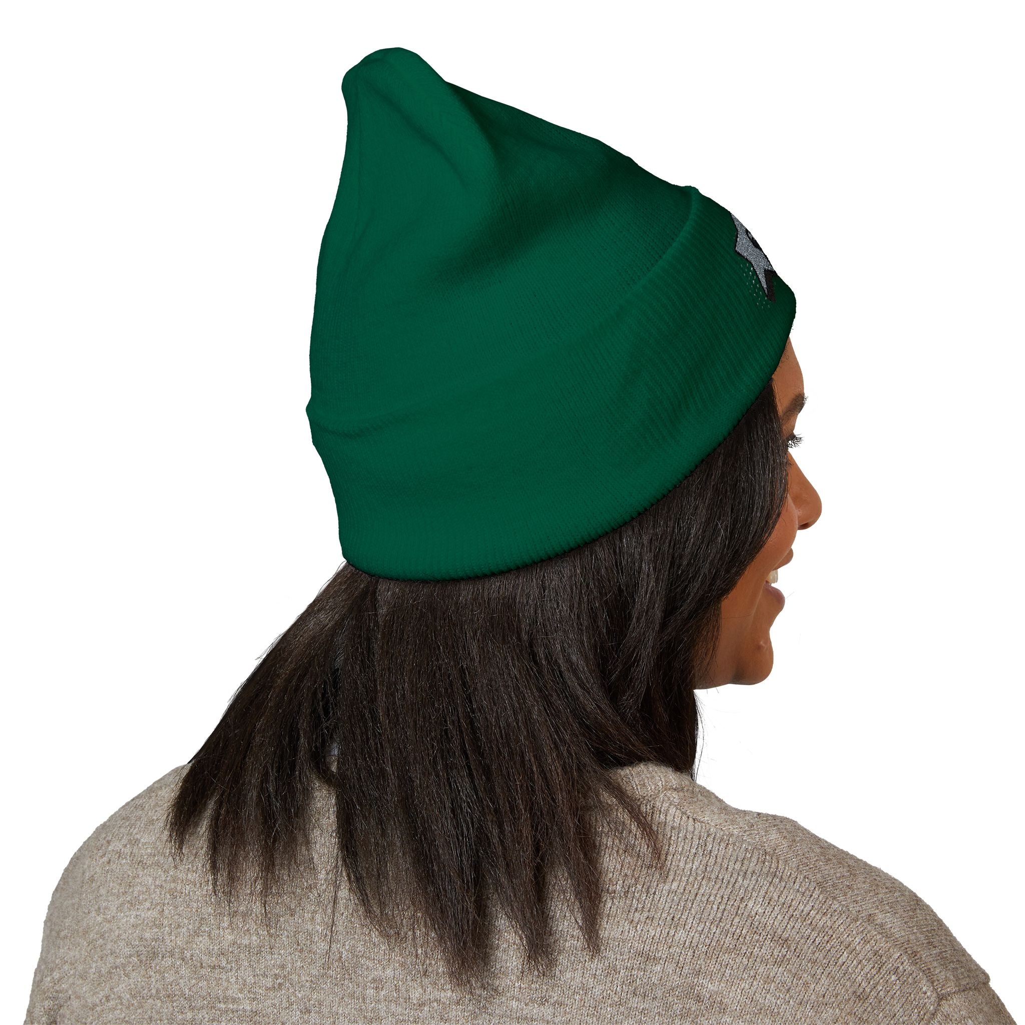 Embroidered "Tell em log it in Cuffed Beanie — Cozy Winter Hat