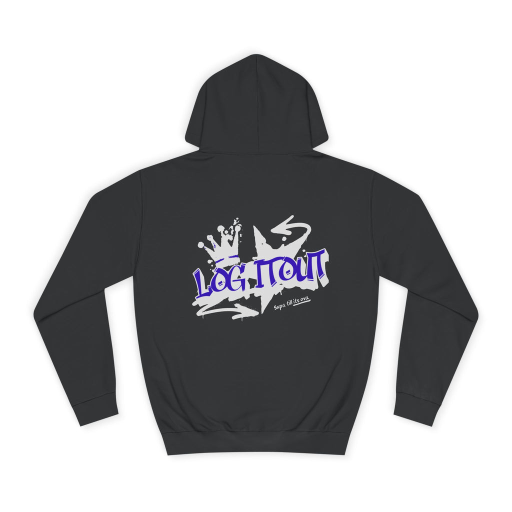 Casual Log it in Hoodie, Unisex Apparel, Trendy Wear, Cozy Street Style, Ideal Gift, Comfortable Fashion