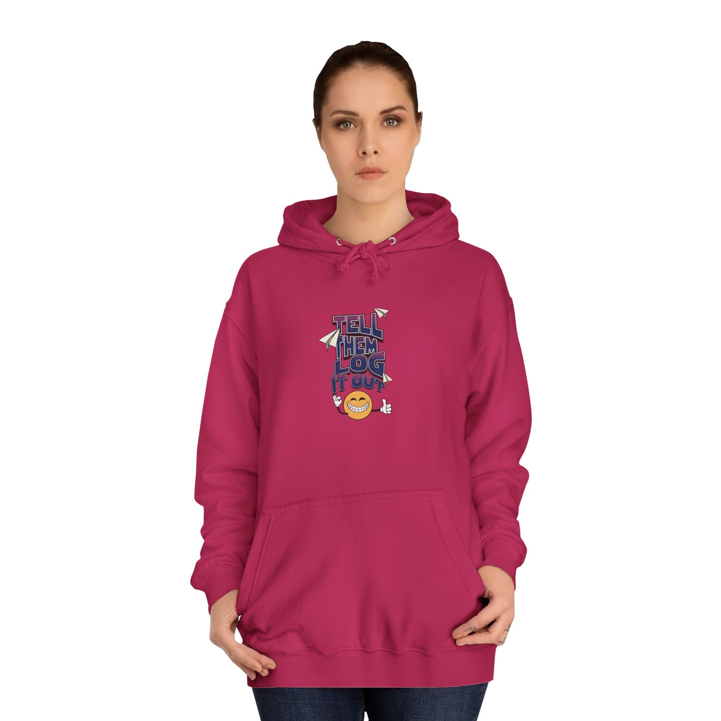 Unisex Hoodie with Fun Graphic, Casual Wear, Relaxed Vibe, Everyday Comfort
