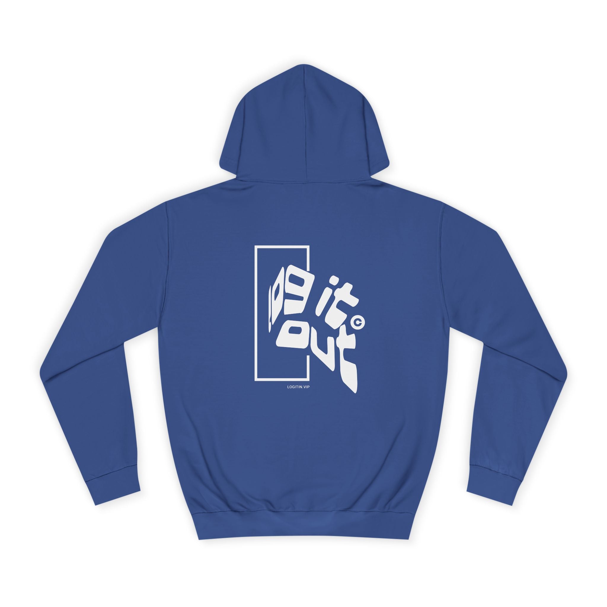 Cozy Unisex Log it out Hoodie, Perfect for Life, Graduation Gifts, Unisex Custom Apparel, Soft Hooded Sweatshirt, Everyday Comfort