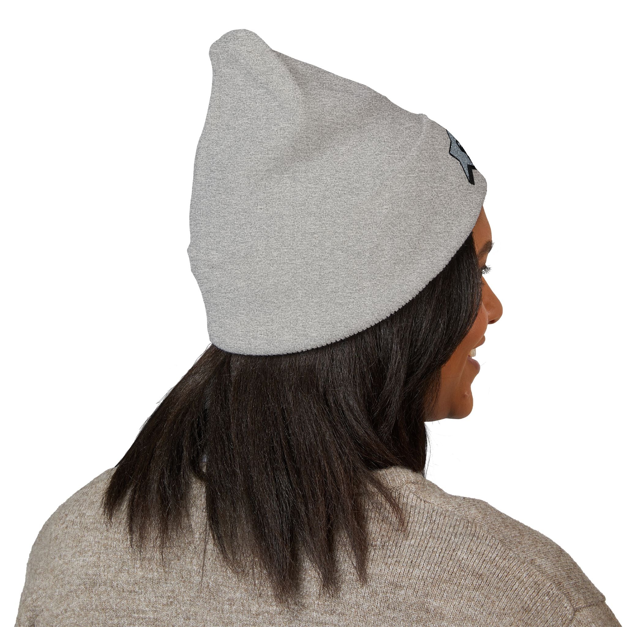 Embroidered "Tell em log it in Cuffed Beanie — Cozy Winter Hat