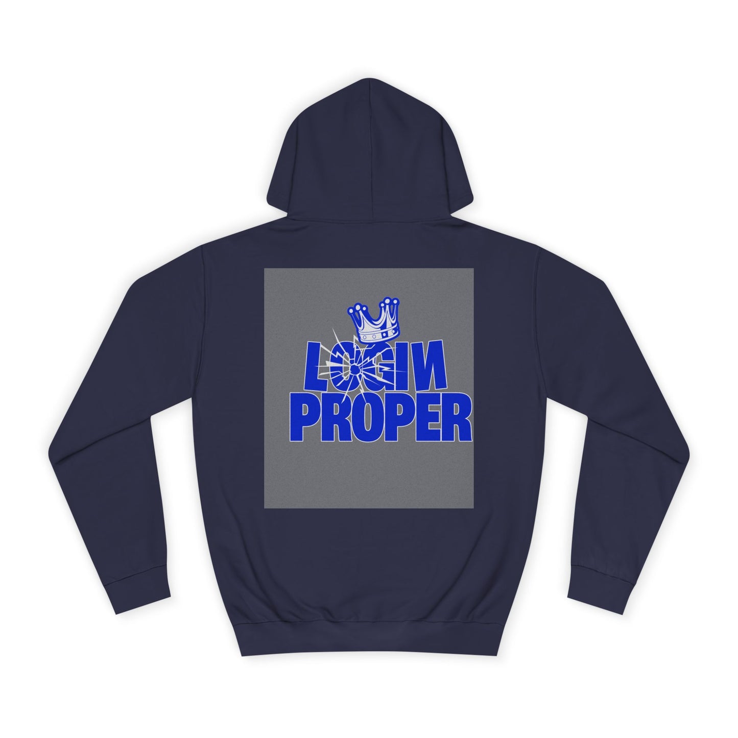 Unisex Hoodie - 'Login Proper' Trendy Spirit Wear, Casual Streetwear, Gift, Cozy Lounge Sweatshirt
