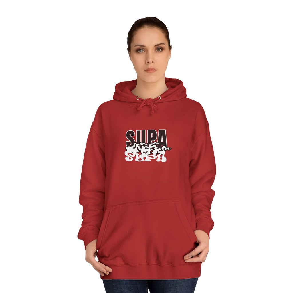 Trendy Unisex Hoodie with 'SUPA' Design | Casual Wear, Apparel, Street Style, Gift, Cozy Fashion