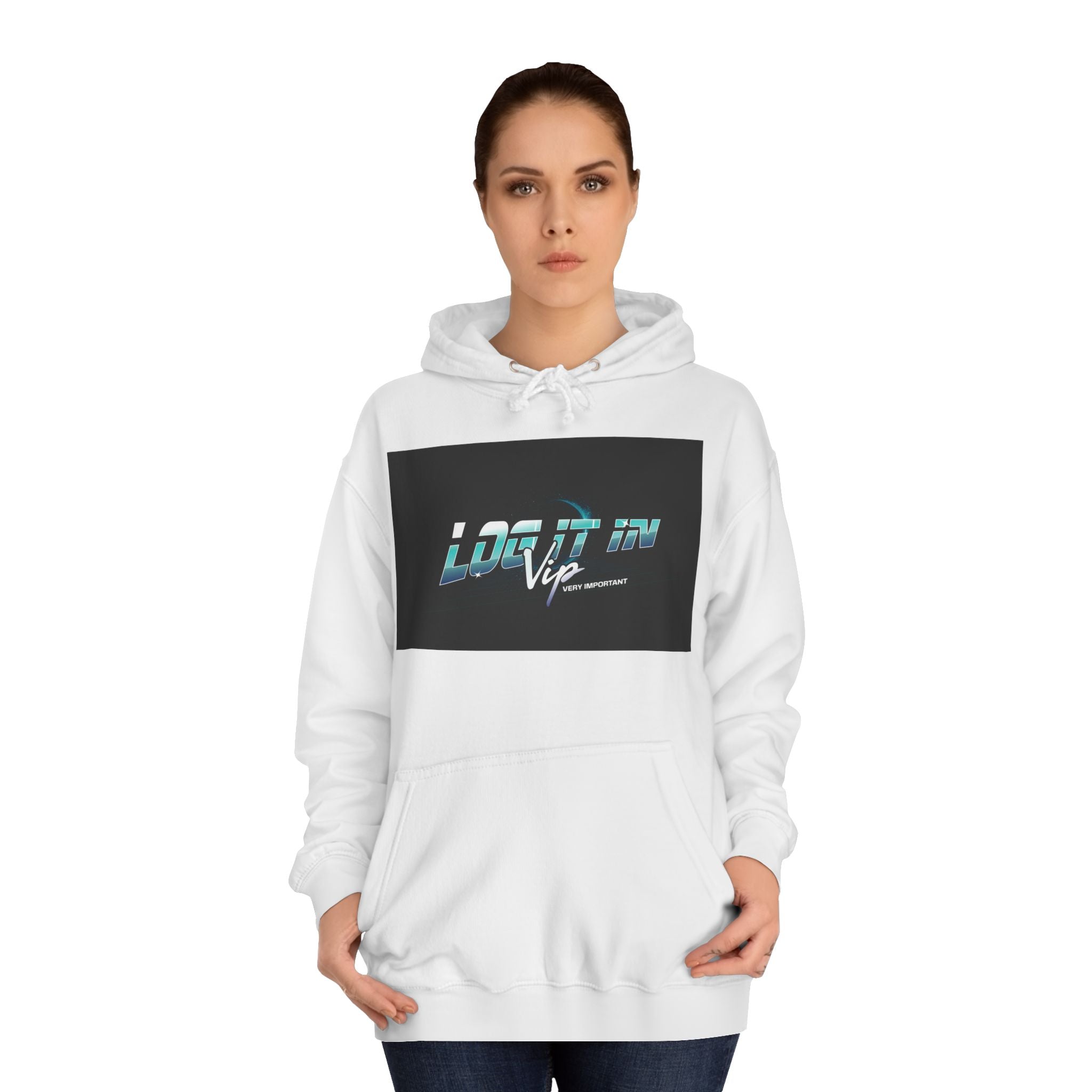 'log it in,Hoodie, Casual Wear, Unisex Fashion, Perfect for Every day Life, Stylish Gift, Cozy & Trendy Sweatshirt