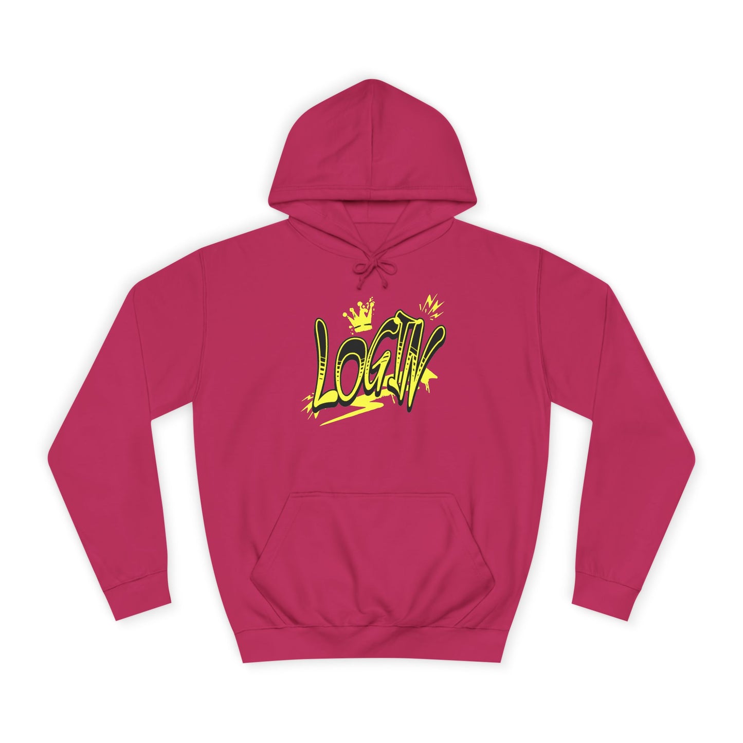 Unisex Hoodie - Bold 'LOGIN' Graphic