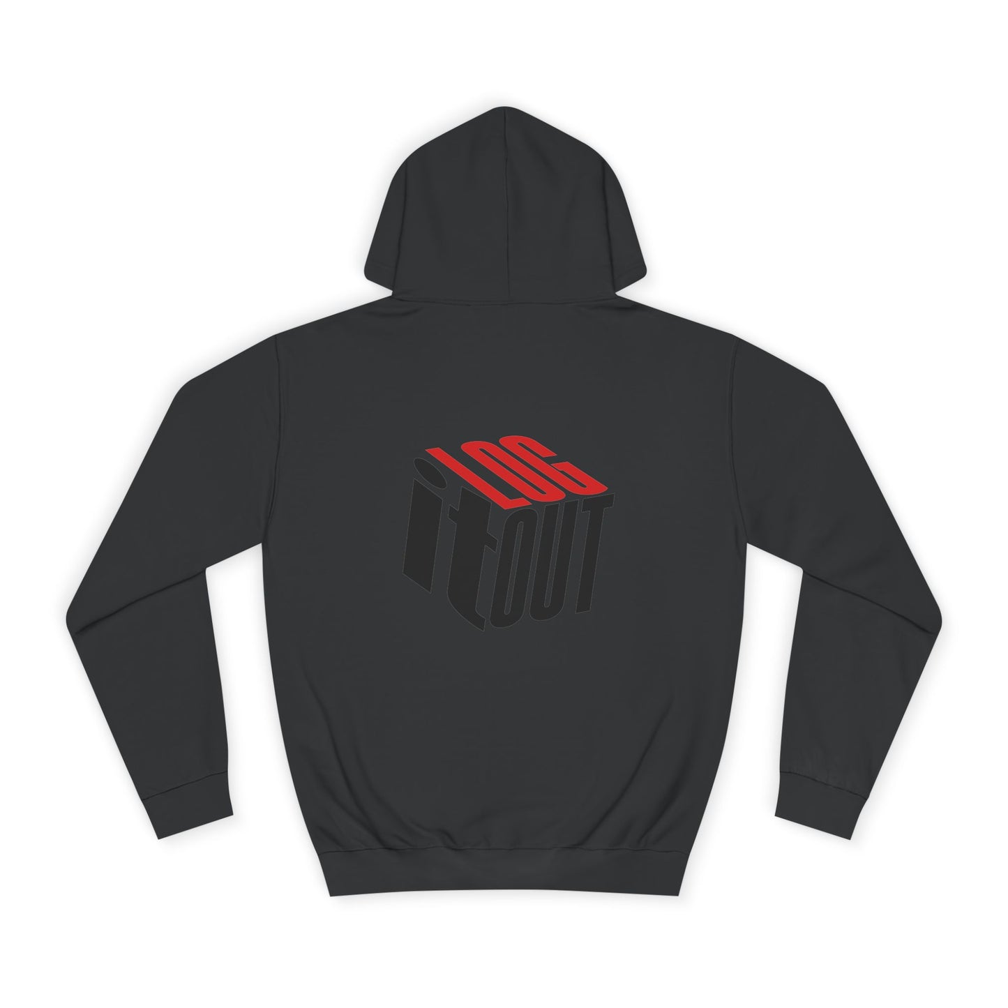 Stylish Unisex Log it out Hoodie with Trendy Graphic, Casual Wear, Cozy Gift, Fun Hoodie for Everyday Use,