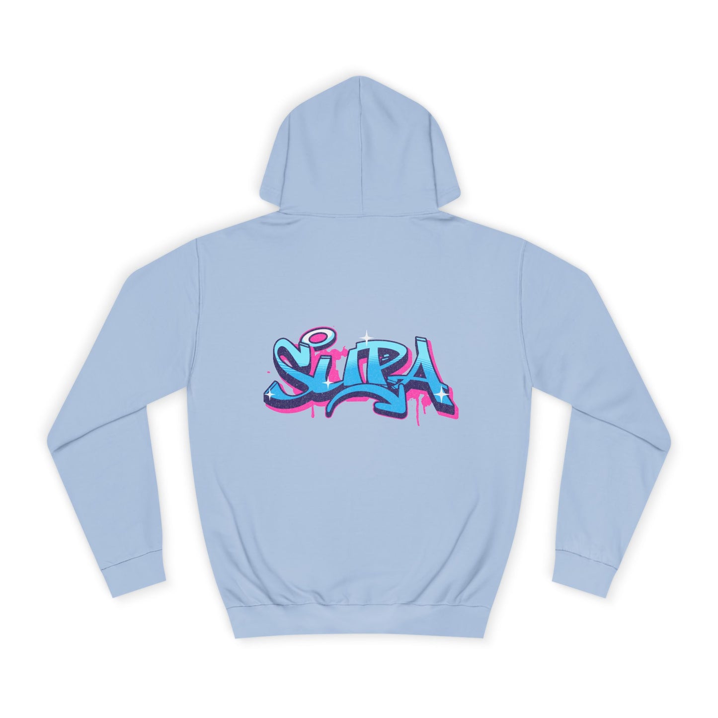 Unisex Hoodie with Colorful Graffiti Design - Casual Streetwear, Custom Apparel, Gift, Everyday Wear, Cozy Layering