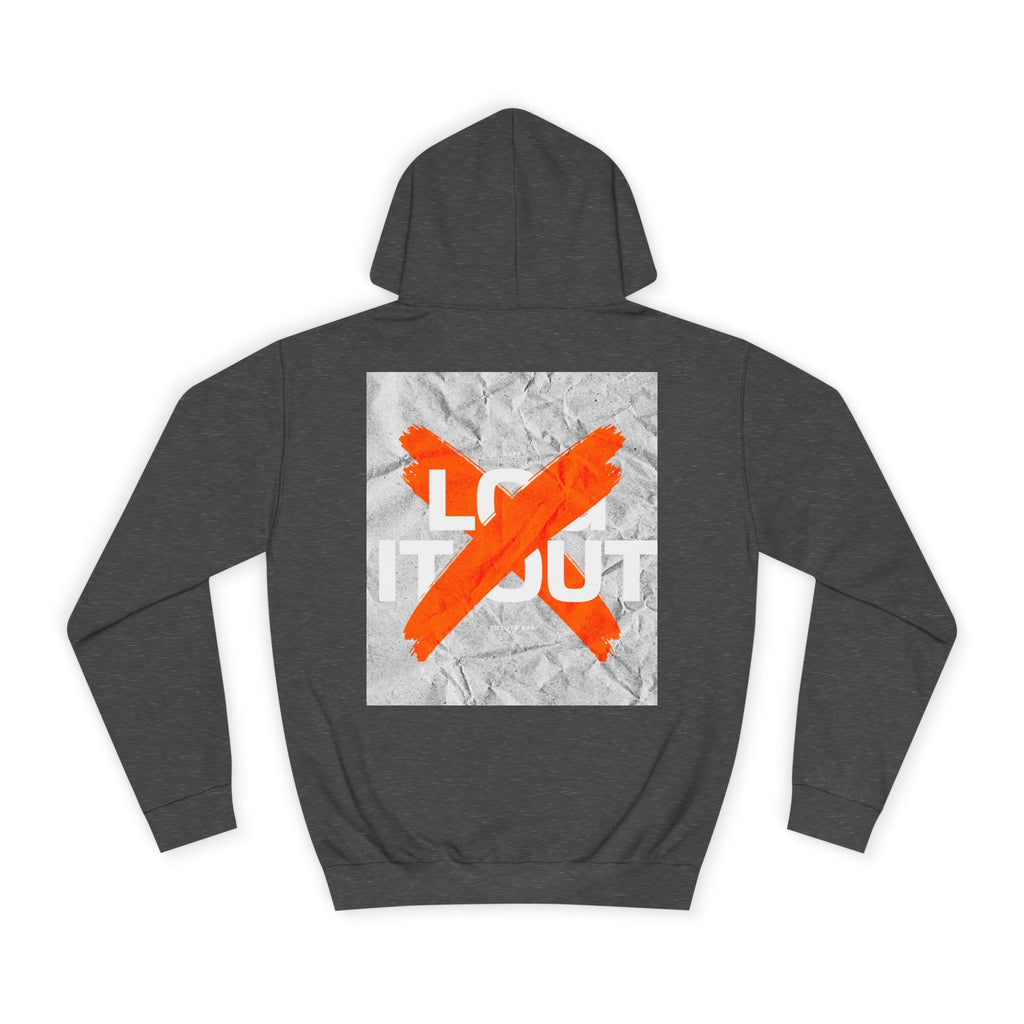 Trendy Unisex Hoodie - Stylish Graphic Sweatshirt, Casual Wear, Gifts, and Everyday Comfort - 'Log it Out' Design
