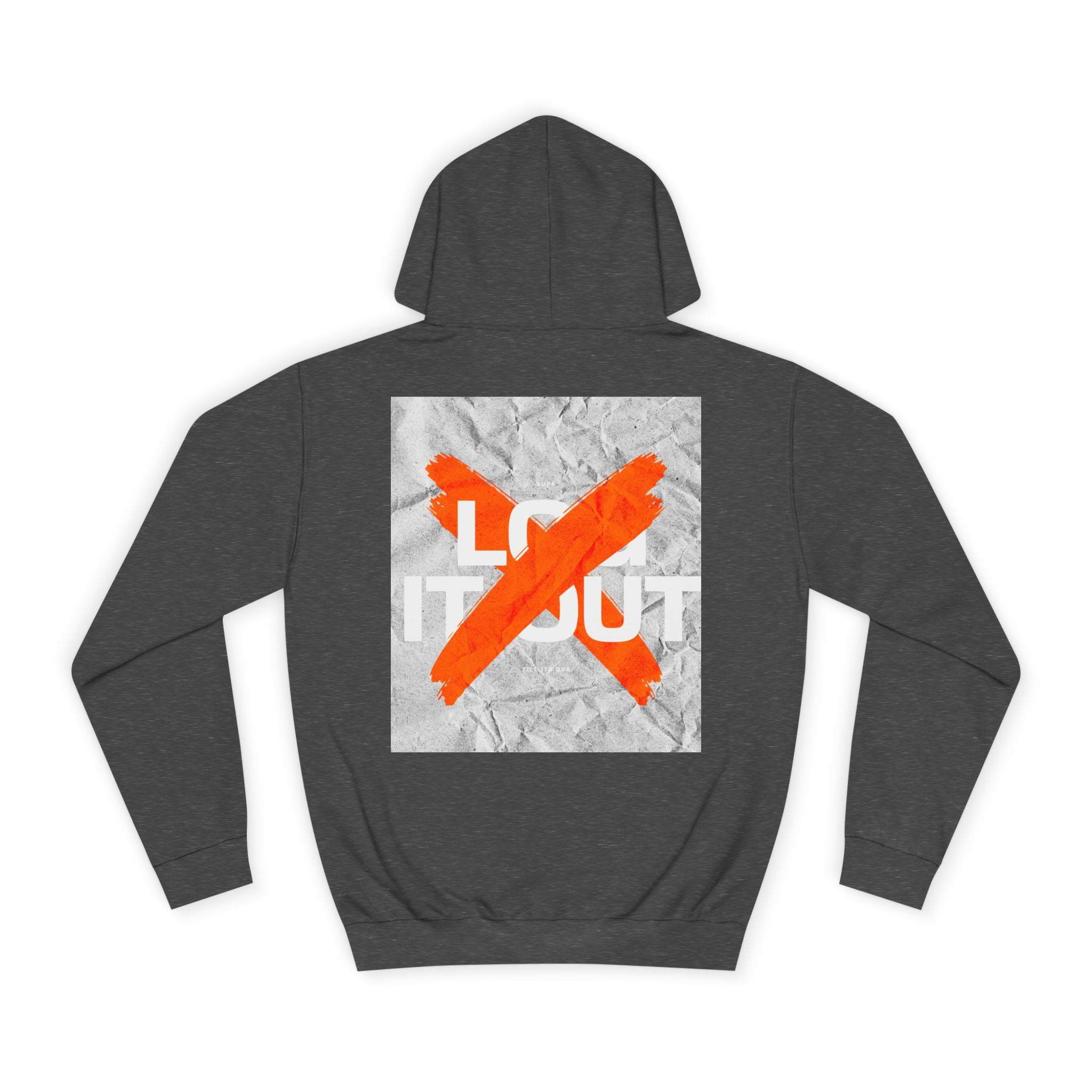 Trendy Unisex Hoodie - Stylish Graphic Sweatshirt, Casual Wear, Gifts, and Everyday Comfort - 'Log it Out' Design