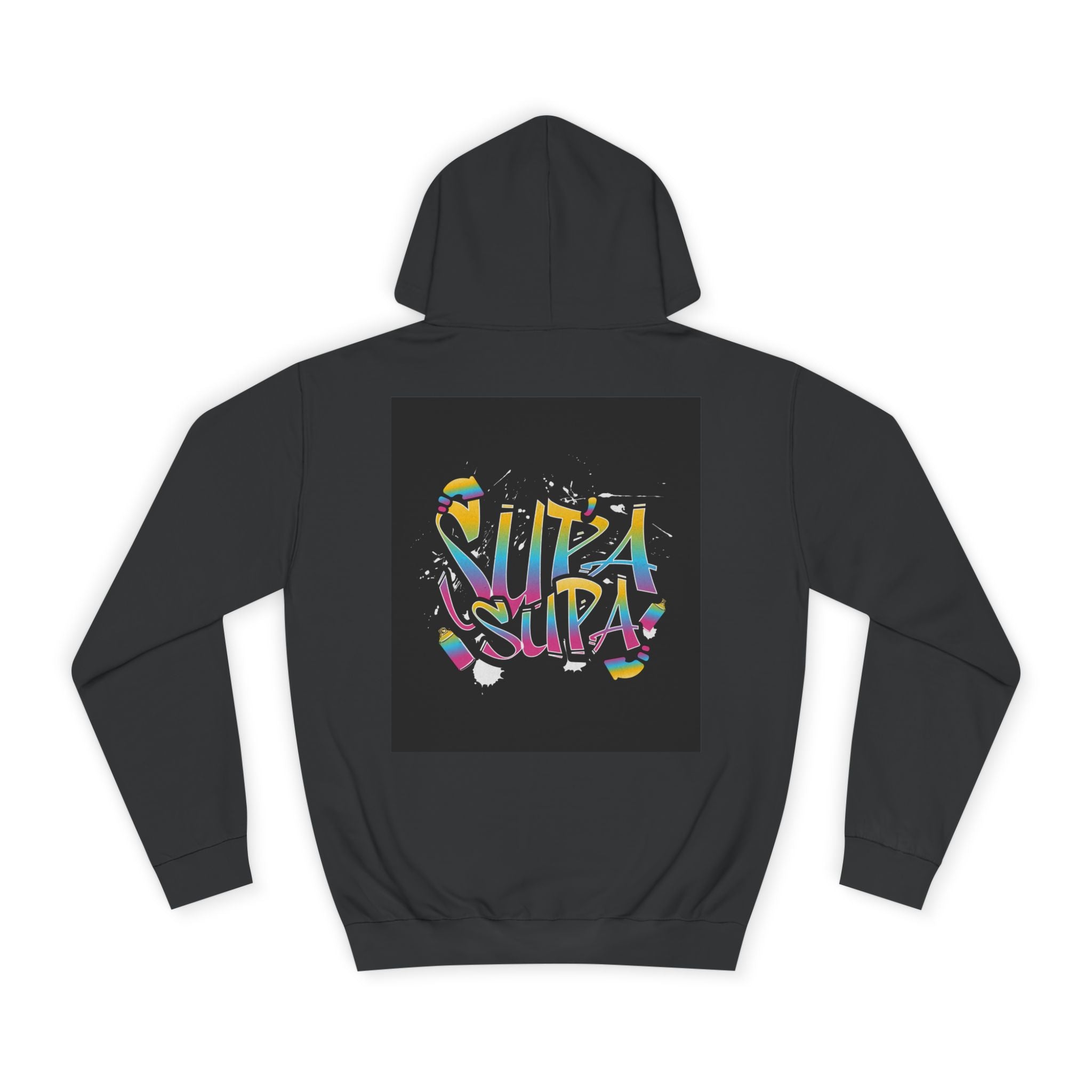 Colorful Unisex Supa Supa Hoodie, Casual Sweatshirt, Vibrant Apparel, Streetwear Hoodie