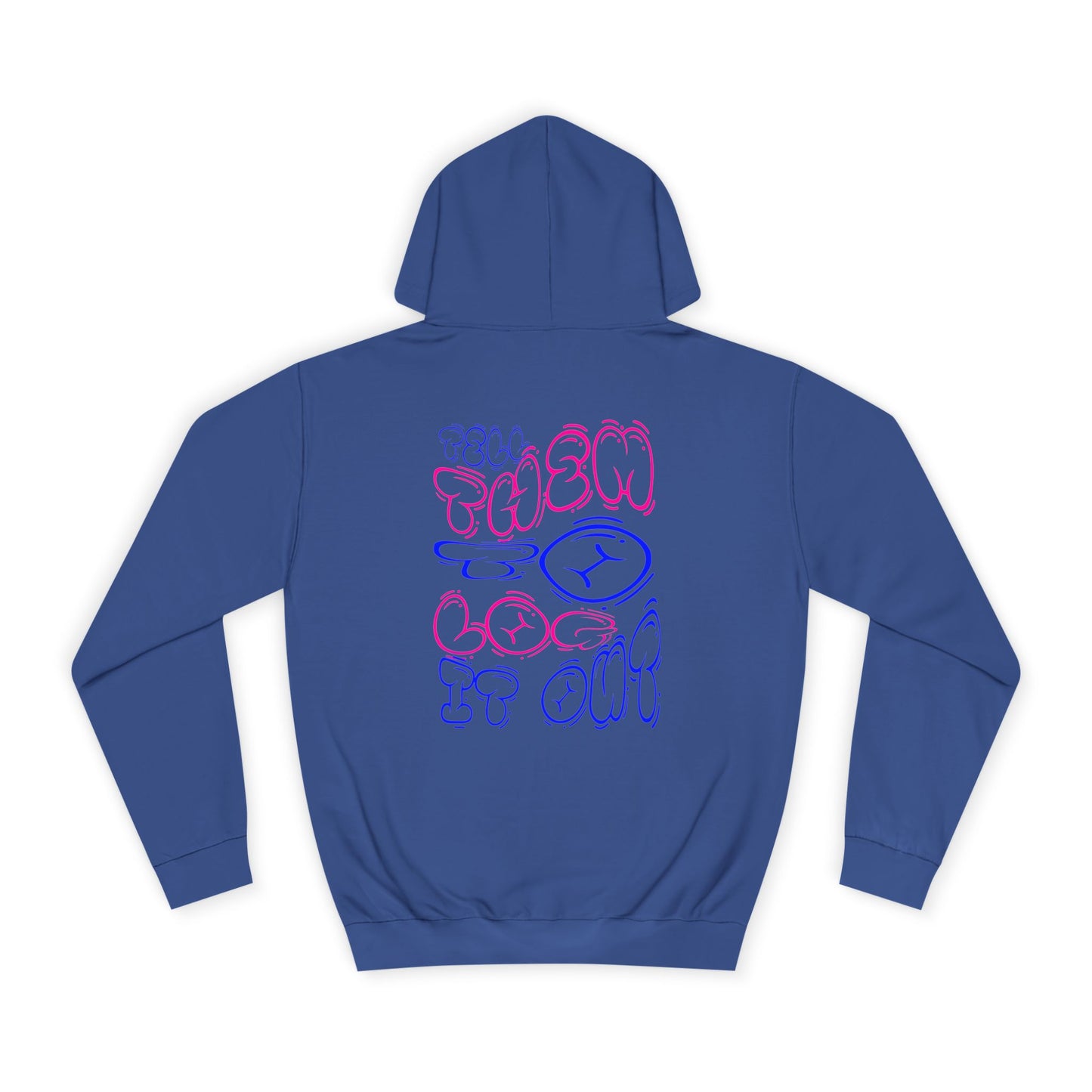 Unisex Log it Out Hoodie with Motivational Design | Cozy Wear, Fun Apparel,Casual