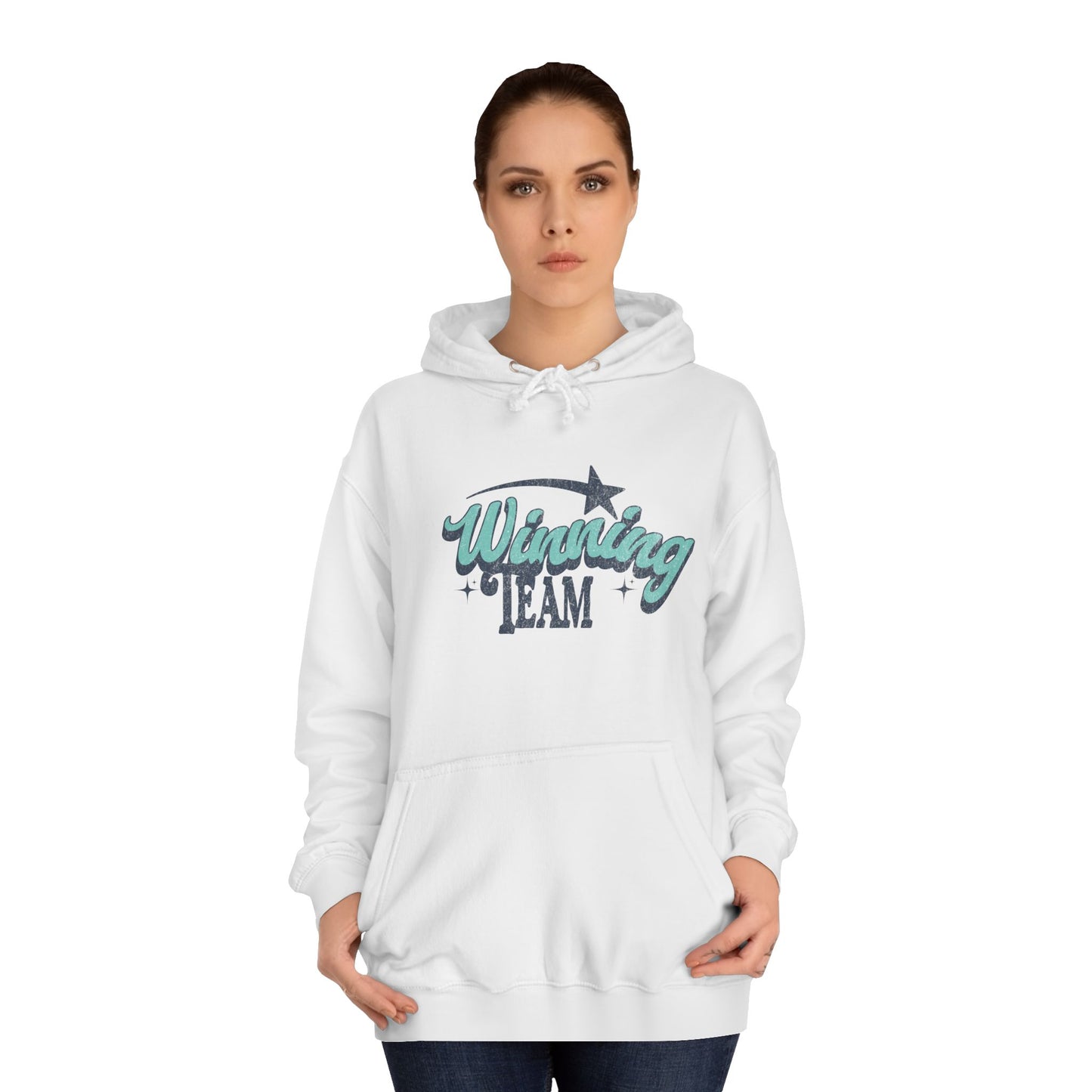 Winning Team Unisex Hoodie - Cozy Spirit Wear for Anybody