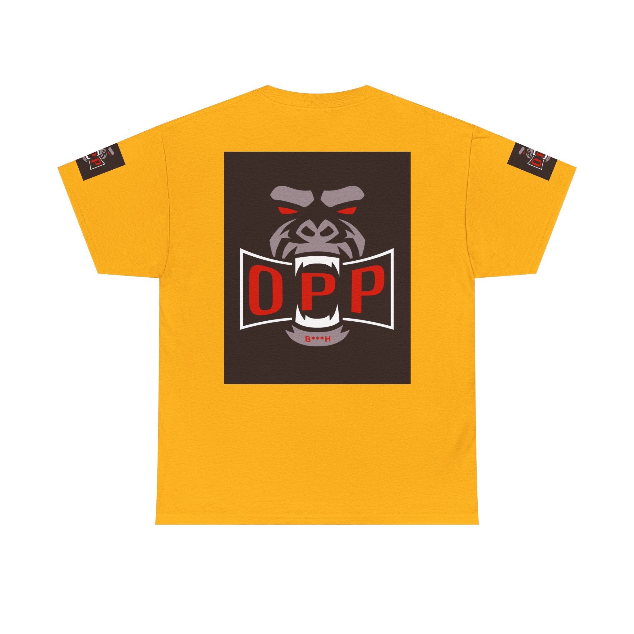 Gorilla OPP Graphic Tee — Bold Red & Black Urban Streetwear Shirt