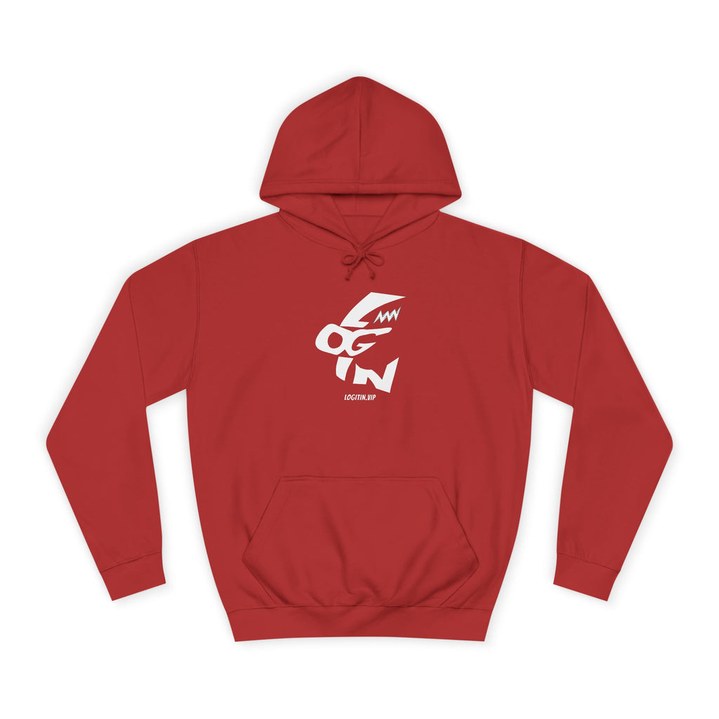 Minimalist Unisex Login Hoodie - Cozy Essential for Everyday Wear