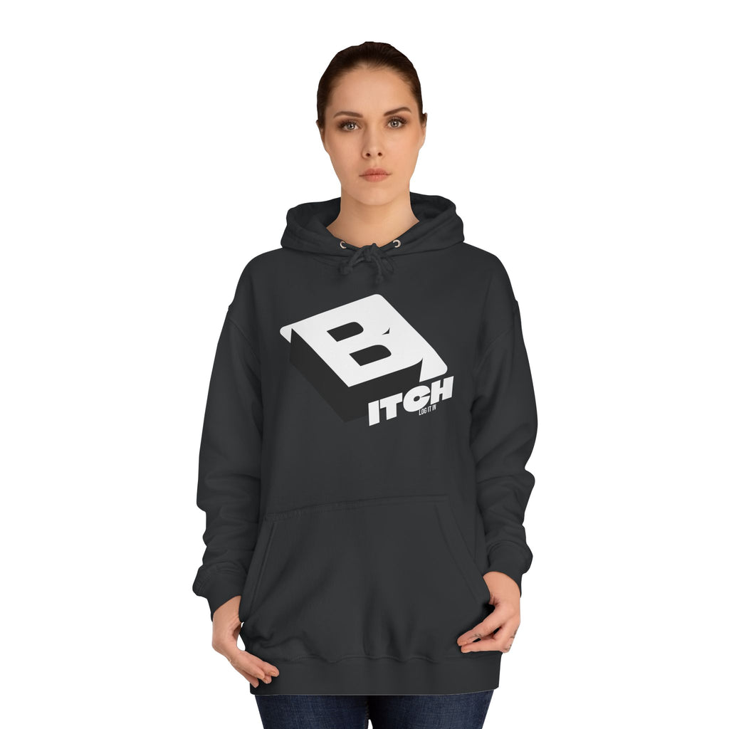 Unisex Hoodie with Bold Logo Design