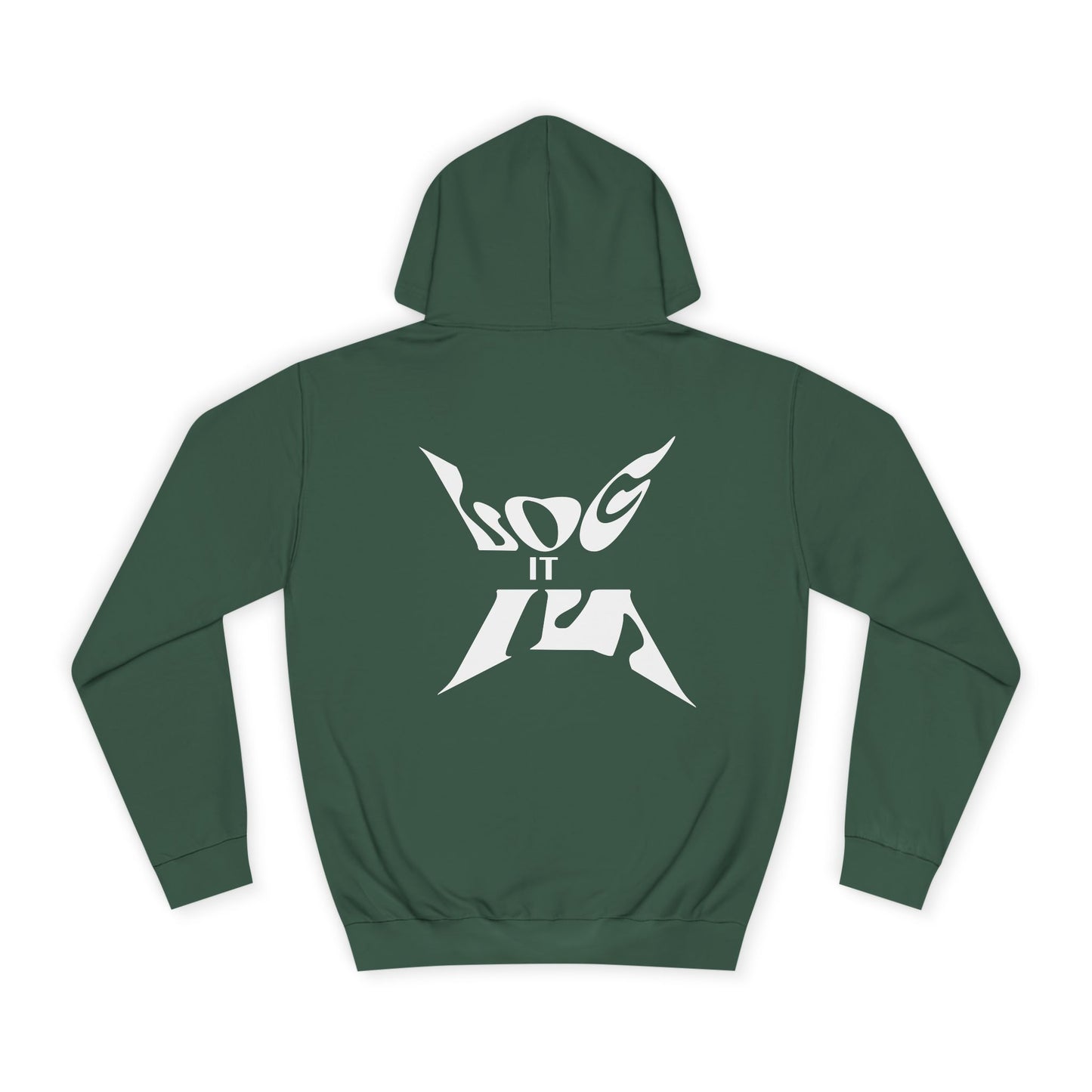 Cozy Unisex Log it in Hoodie - Perfect for Every day Life, Casual Wear, New Spirit, Events & Celebrations, Comfortable Apparel