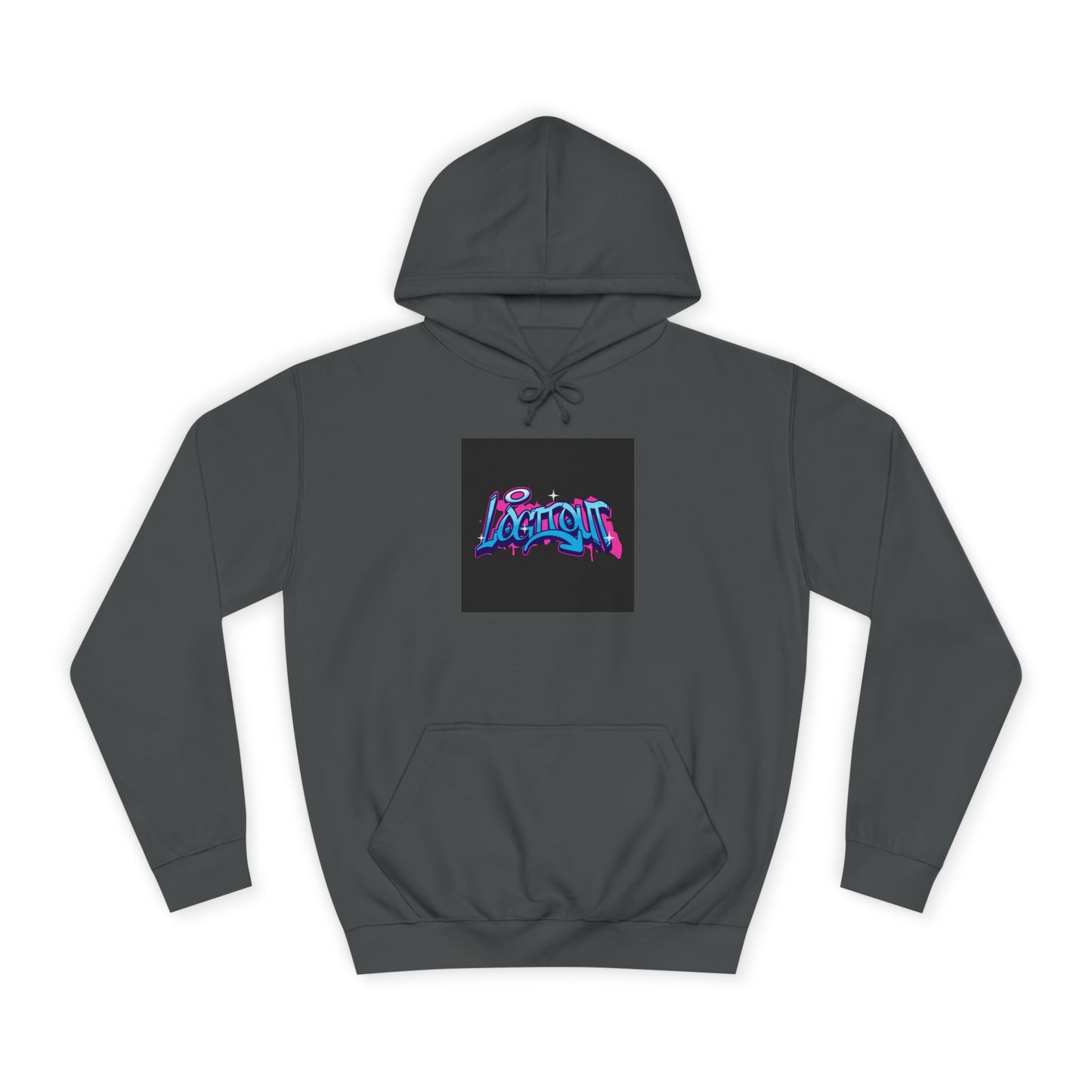 Unisex Hoodie with Colorful Graffiti Design - Trendy Streetwear, Perfect for Life, Gift, Casual Wear