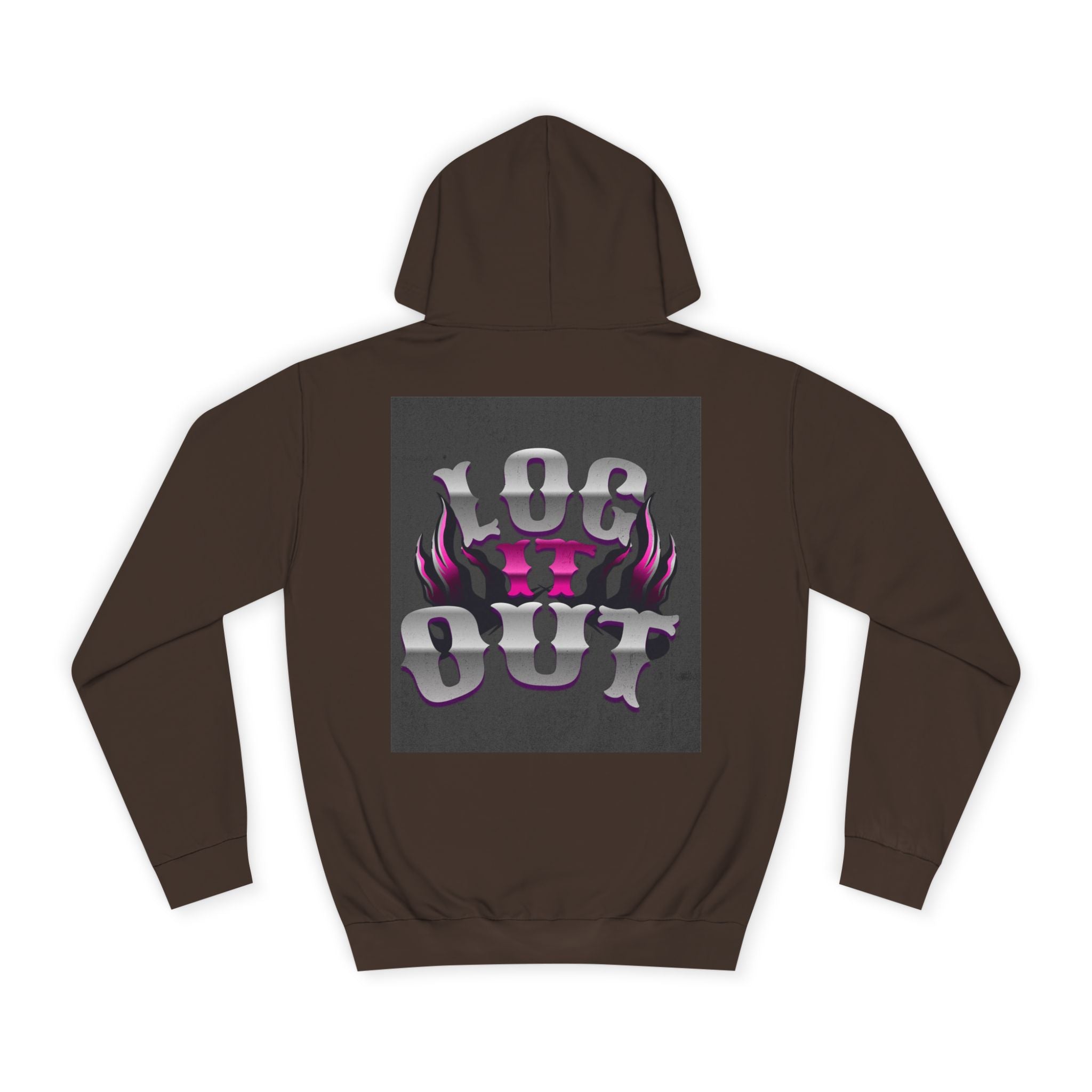 Cool Unisex Log it out Hoodie, Perfect for Any one, Trendy Custom Apparel, Casual Wear, Gift, Streetwear Style
