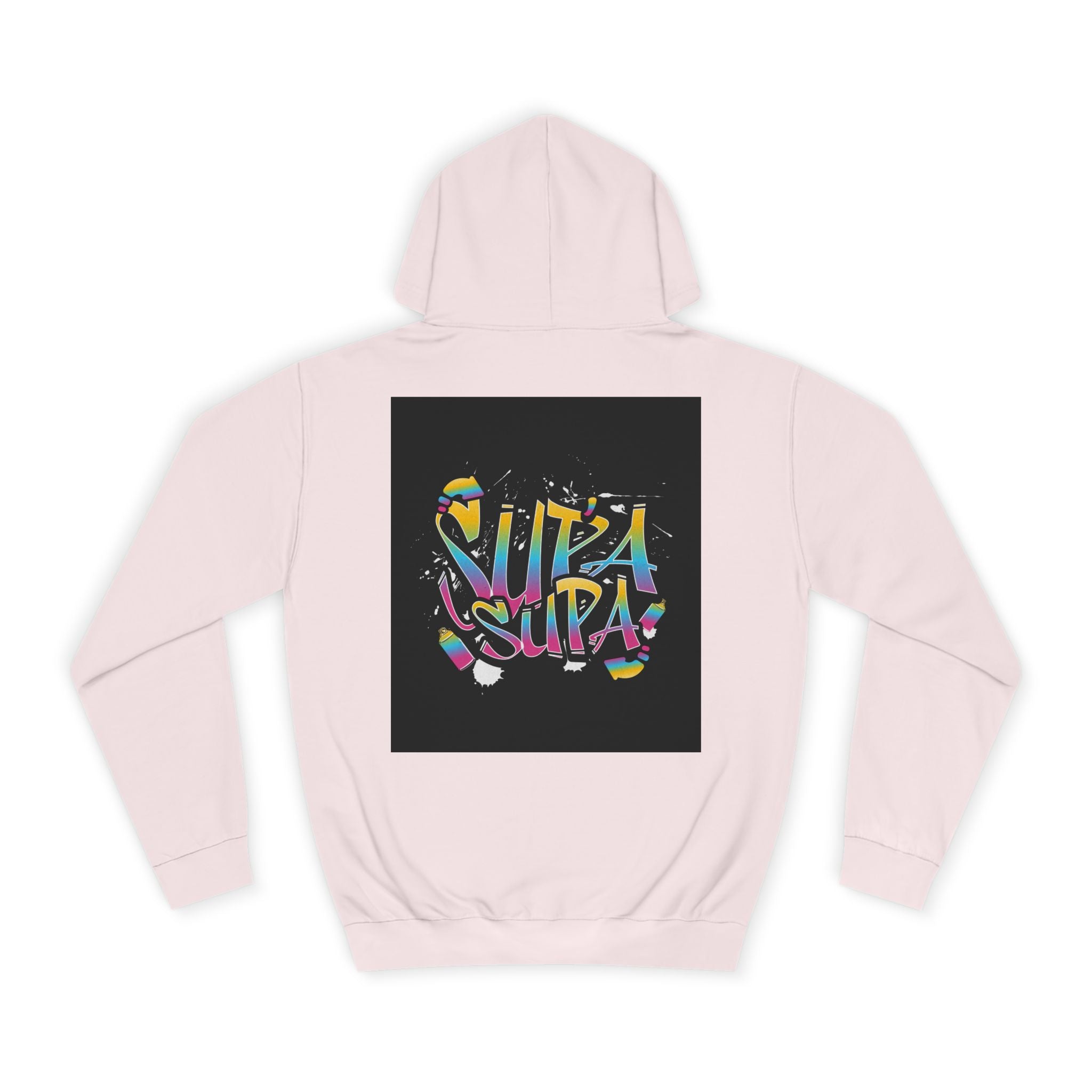 Colorful Unisex Supa Supa Hoodie, Casual Sweatshirt, Vibrant Apparel, Streetwear Hoodie