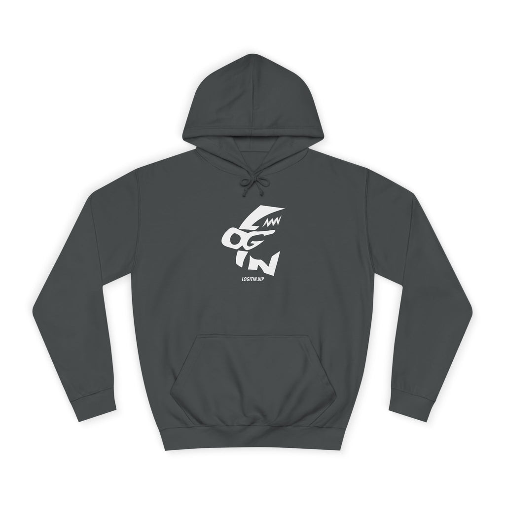 Minimalist Unisex Login Hoodie - Cozy Essential for Everyday Wear