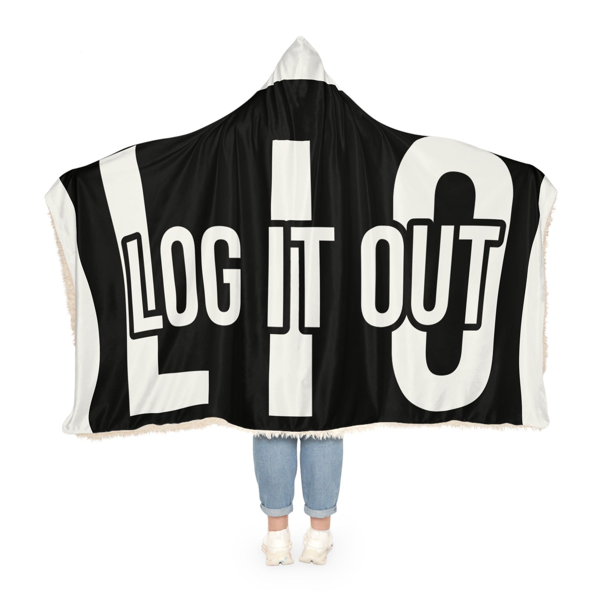 Log it out Snuggle Blanket