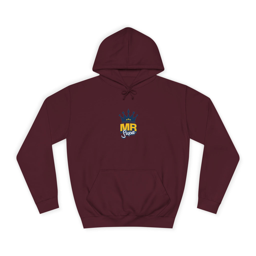 Crowned Unisex Mr Supa Hoodie - Stylish, Comfortable, Perfect for Any One, Athletes, Trendy Gift, Events, Everyday Wear