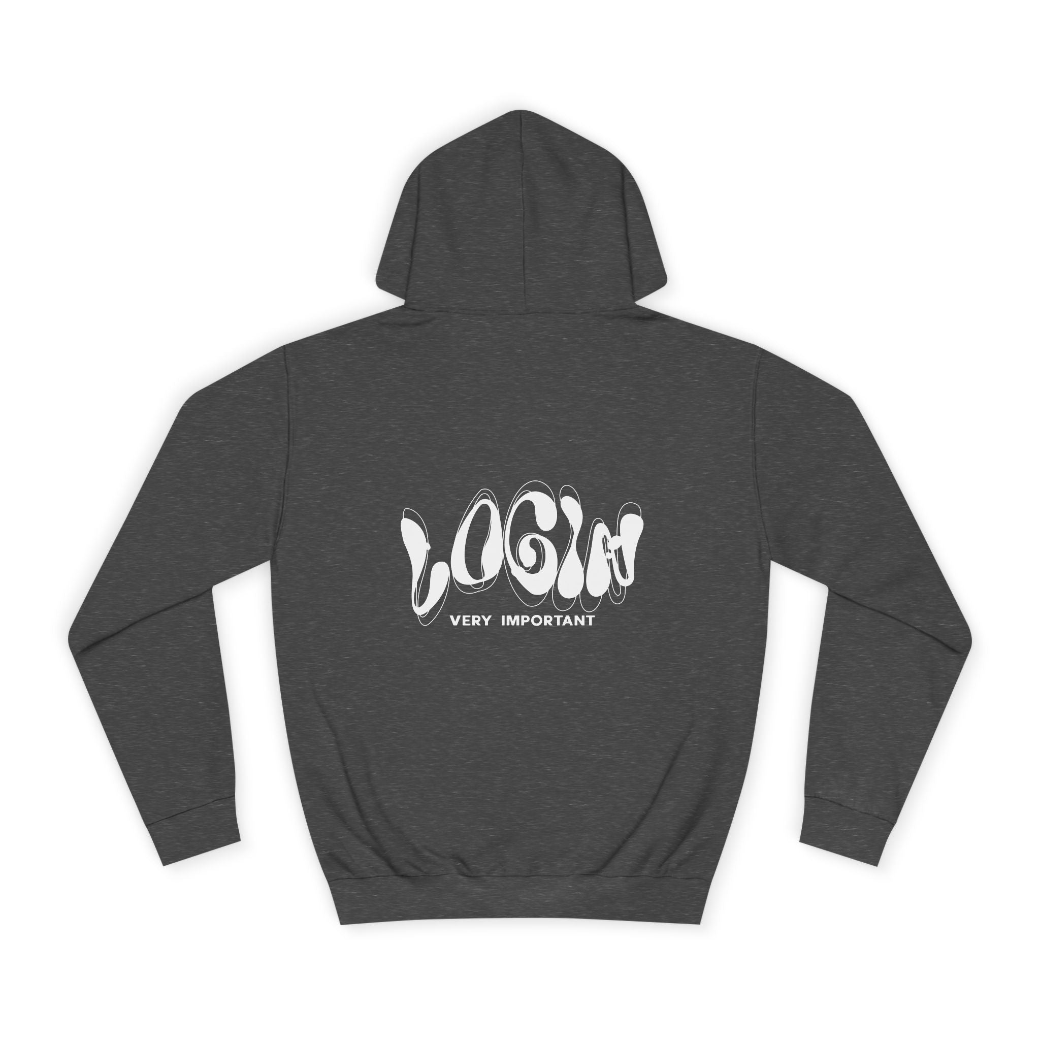 Cool College Unisex Hoodie - LOGIN, Apparel, Funny Hoodie, Gift, Cozy Wear,Trendy Fashion