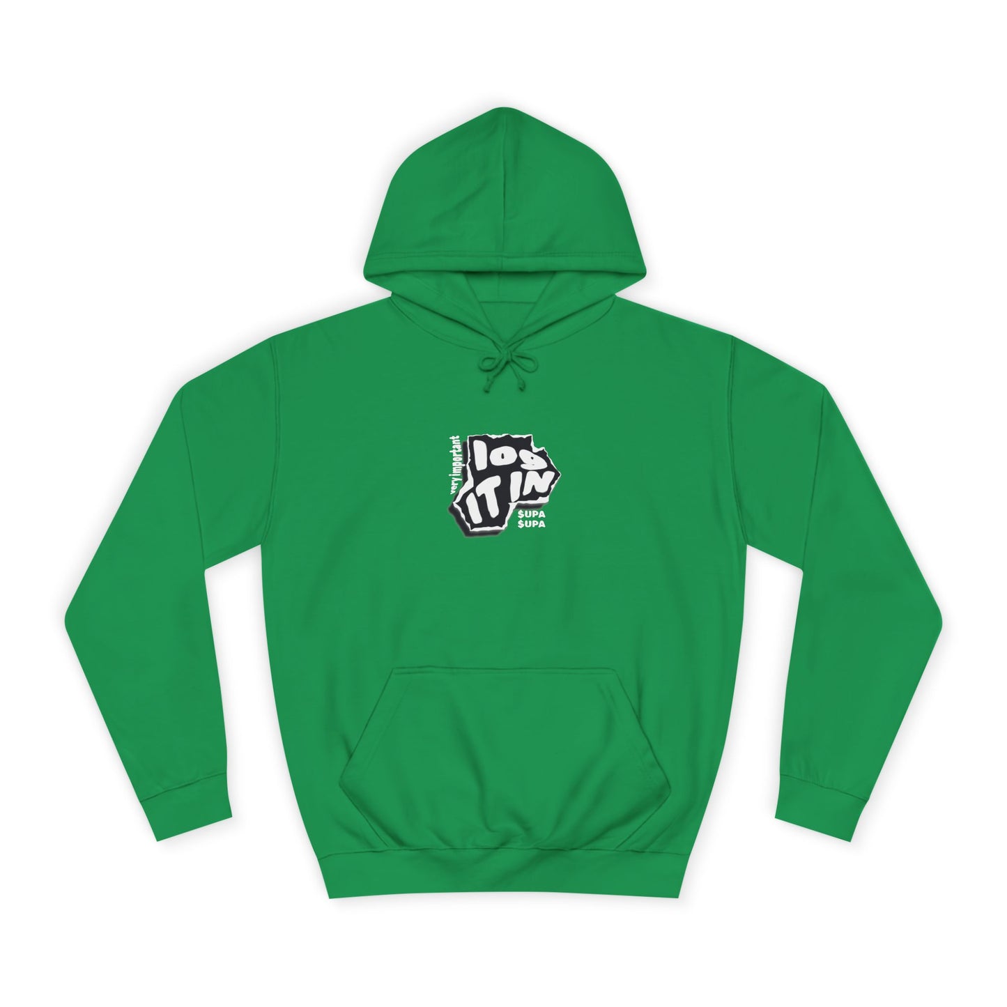Unisex Log it in Hoodie with Graphic Design, Casual Wear, Trendy Apparel, perfect gift, Streetwear Style