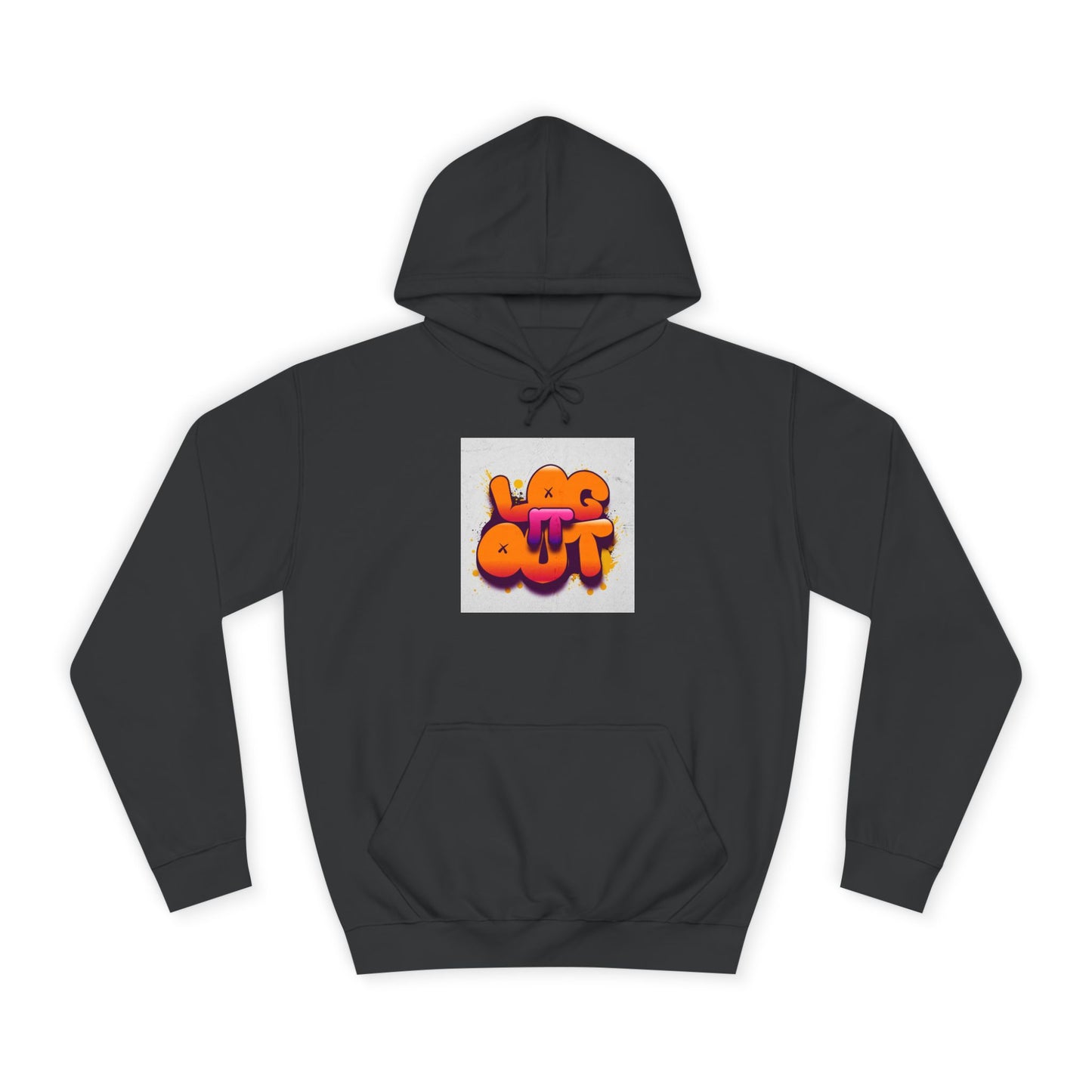 Vibrant Unisex Log it out Hoodie - Trendy, Comfortable Streetwear, Ideal for Life, Casual Outings, Gifts, and more!
