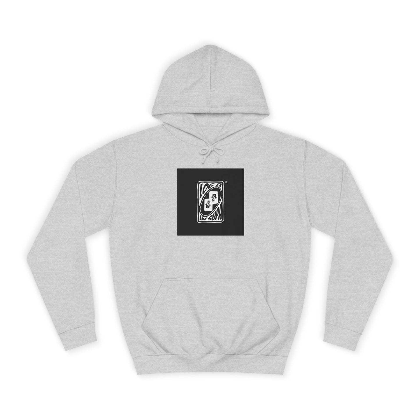 Unisex Log it in Hoodie with Unique Graphic Design, Ideal for Custom Wear, Gifts for Graduates, Cool Streetwear