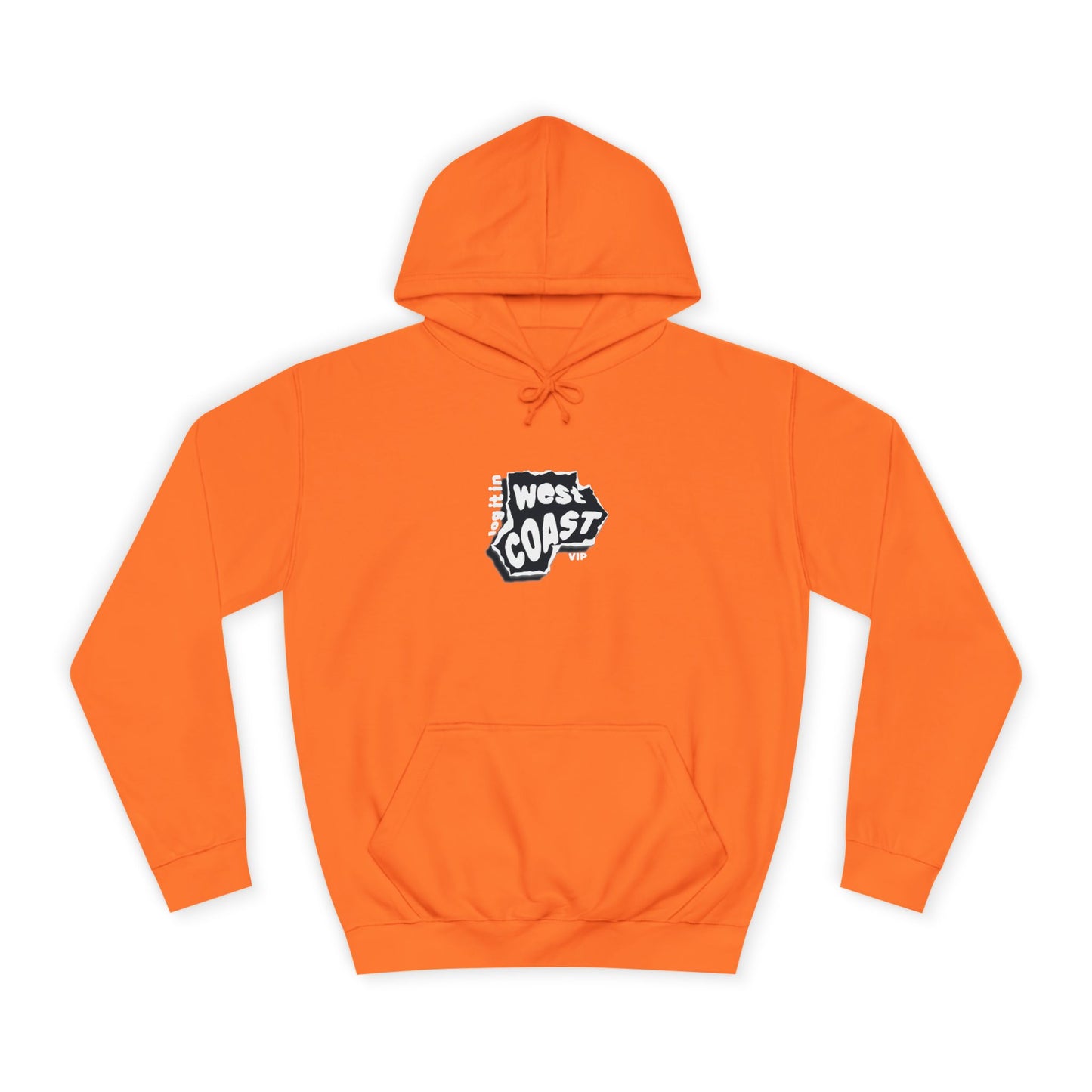 West Coast Unisex Hoodie | Casual Wear, Gift for Every one, New Spirit, Cozy Streetwear, Trendy Hooded Sweatshirt