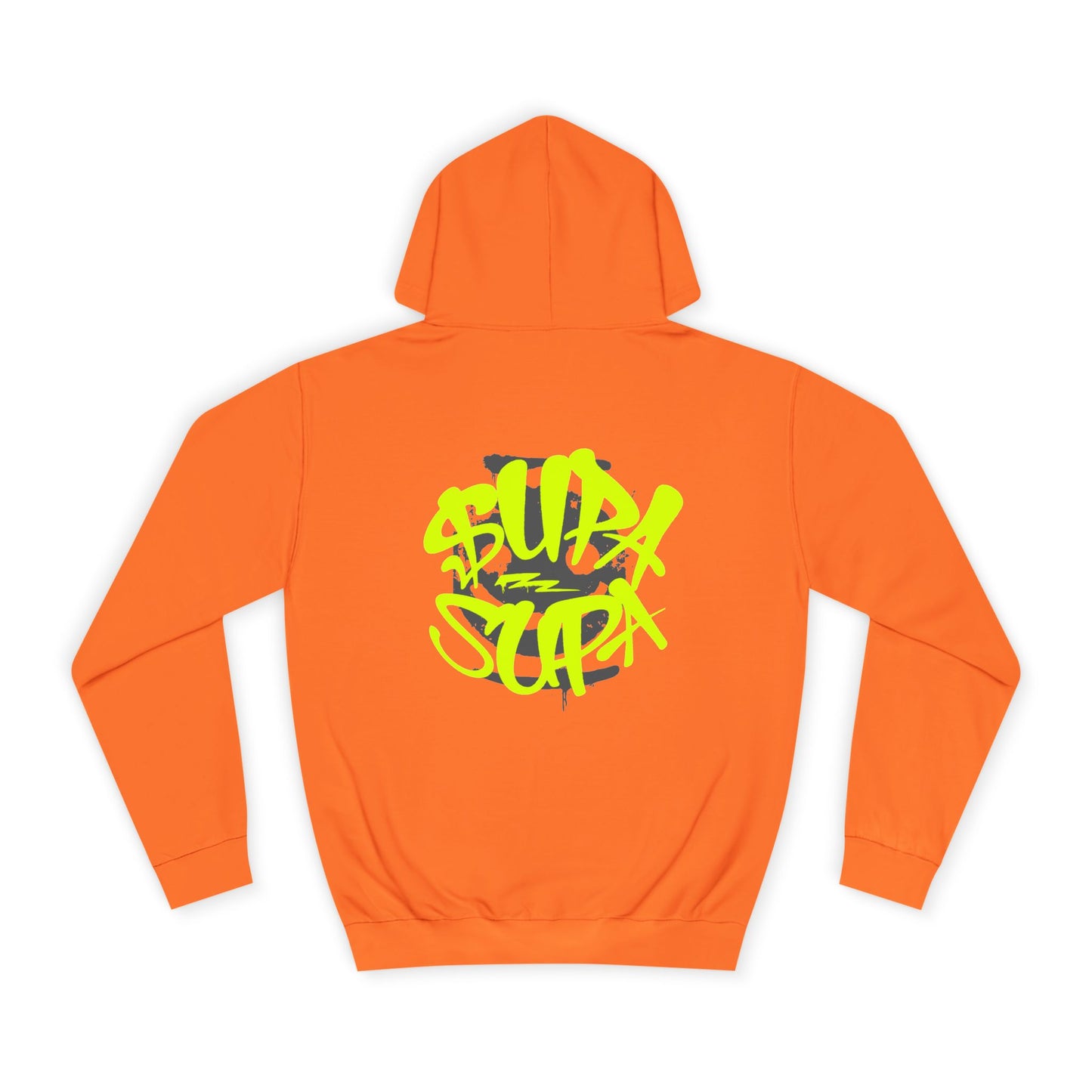 Trendy Unisex Supa Supa Hoodie, Casual Streetwear, Gift for Any one, Urban Fashion, Bright Graphic Design